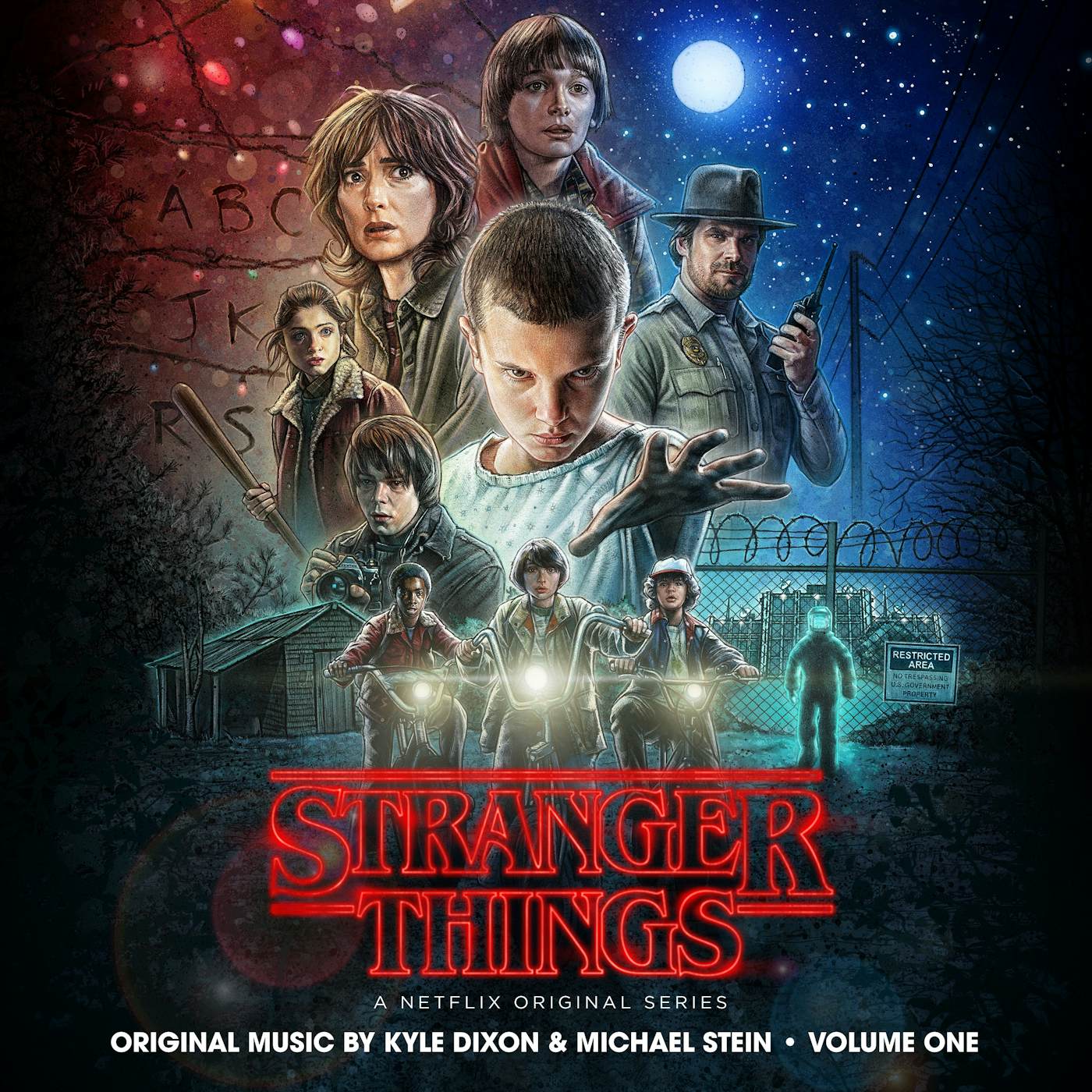 Stranger Things Season 5 The Final Season Netflix A4 Poster Art