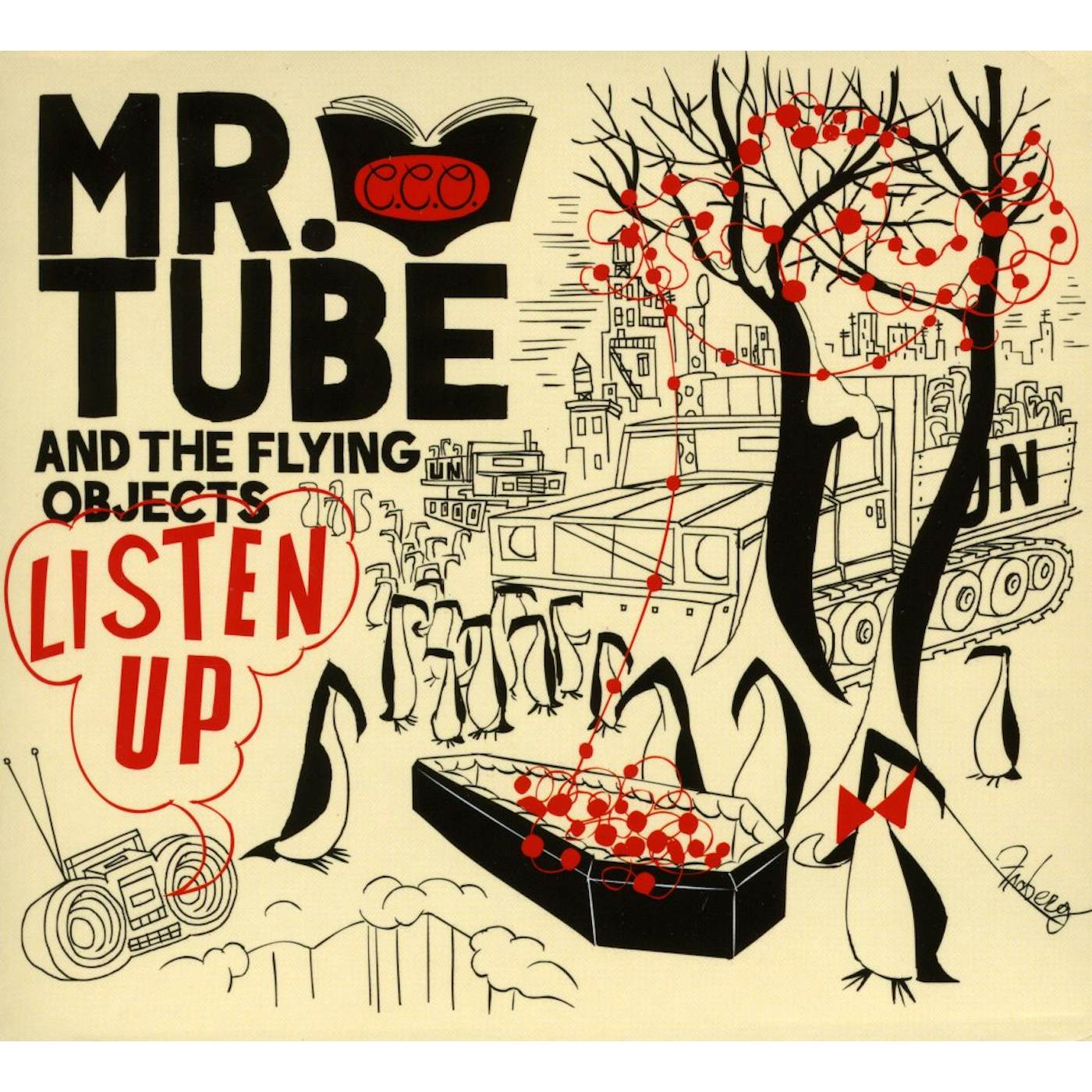 Mr. Tube and the Flying Objects LISTEN UP CD