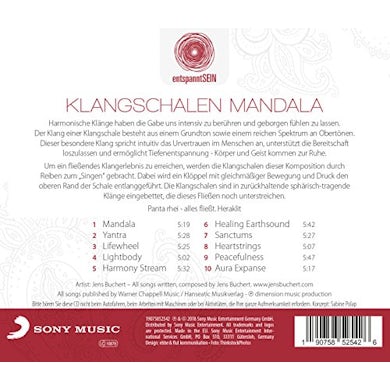 Jens Buchert ENTSPANNTSEIN: KLANGSCHALEN MANDALA CD