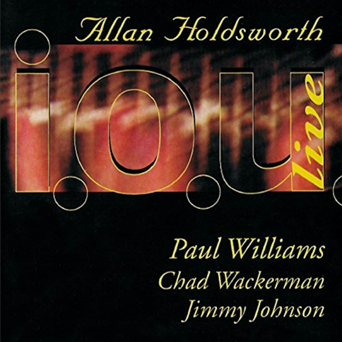 Allan Holdsworth I.O.U. LIVE 1984 CD