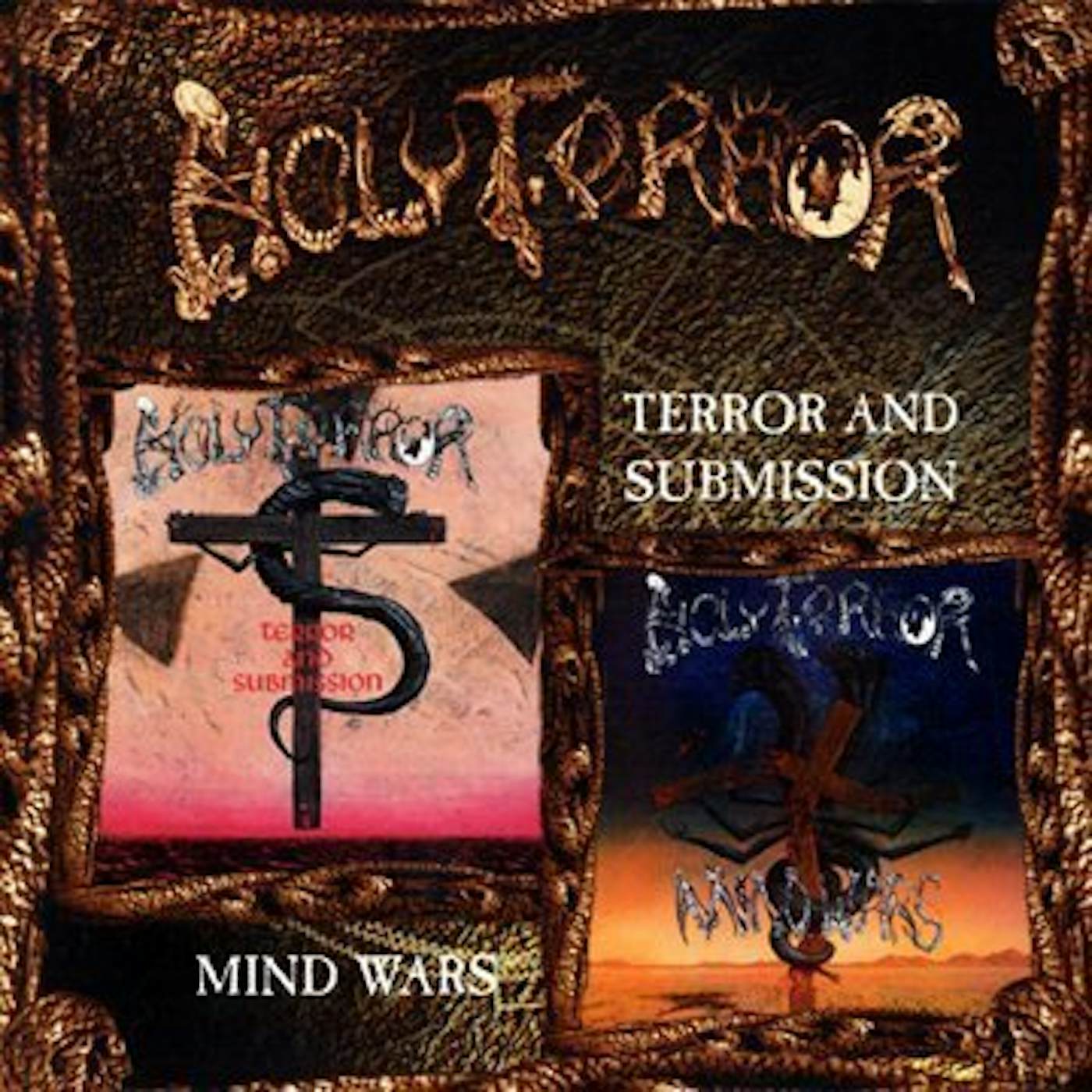 Holy Terror Terror And Submission Vinyl Record
