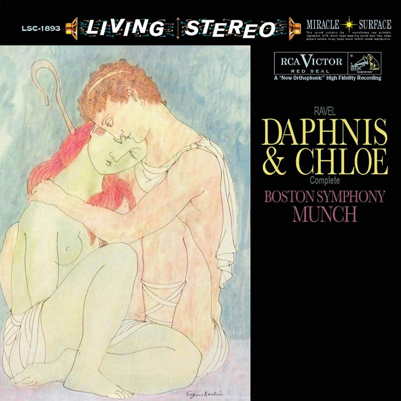 Charles Munch  RAVEL: DAPHNIS AND CHLOE Vinyl Record