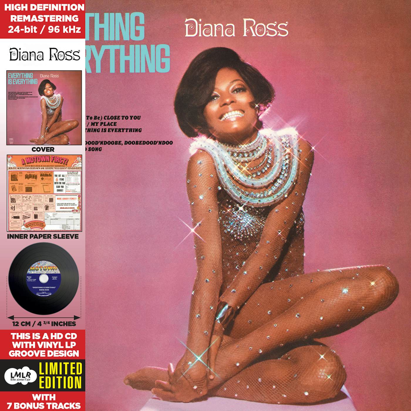 Diana Ross EVERYTHING IS EVERYTHING - CARDBOARD JACKET 2018 CD