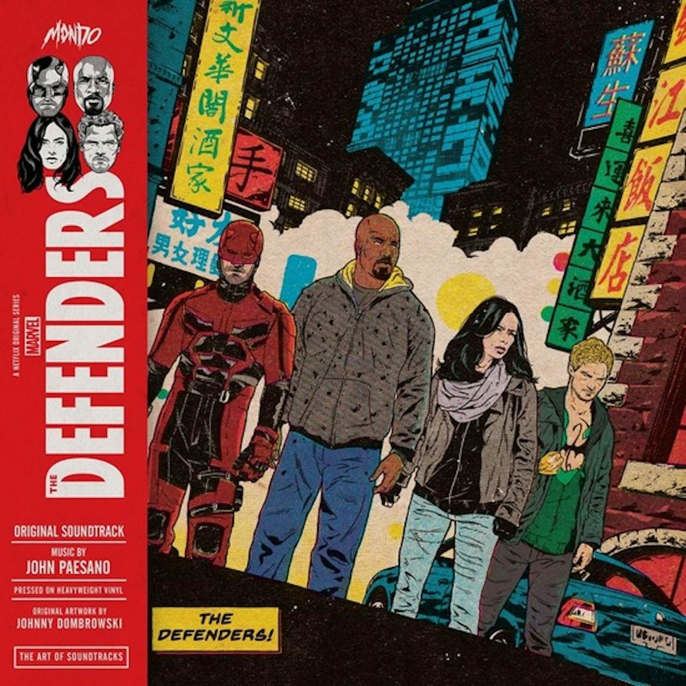 John Paesano THE DEFENDERS / Original Soundtrack Vinyl Record