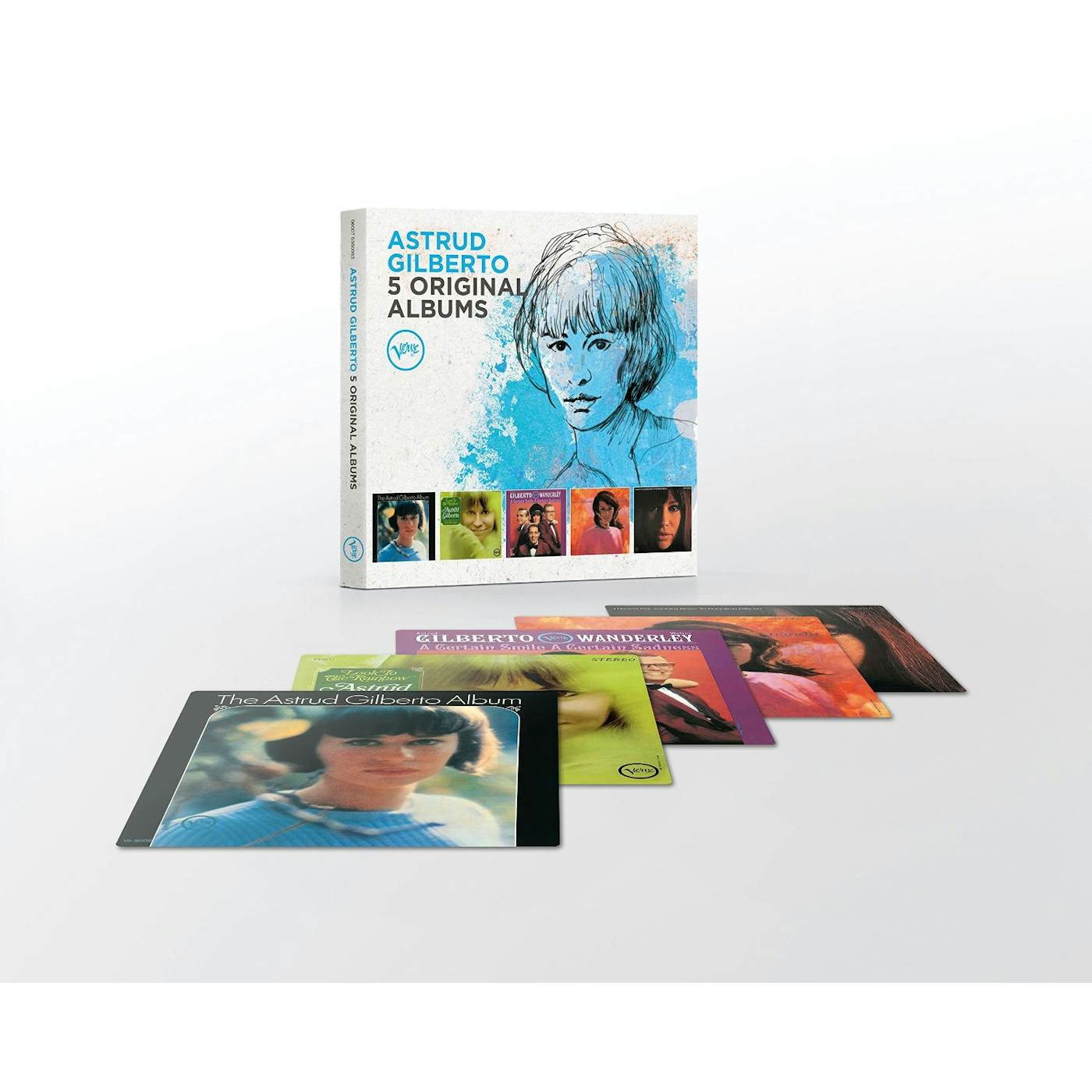 Astrud Gilberto 5 ORIGINAL ALBUMS CD