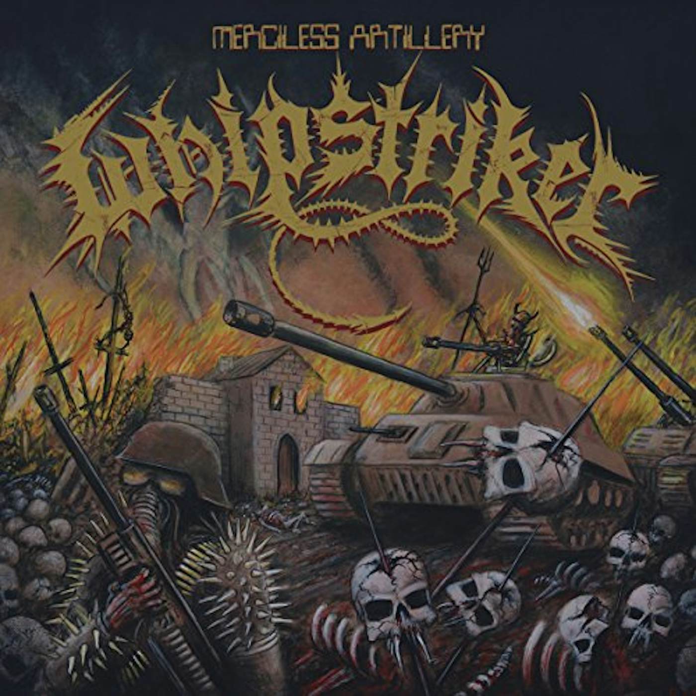 Whipstriker MERCILESS ARTILLERY CD