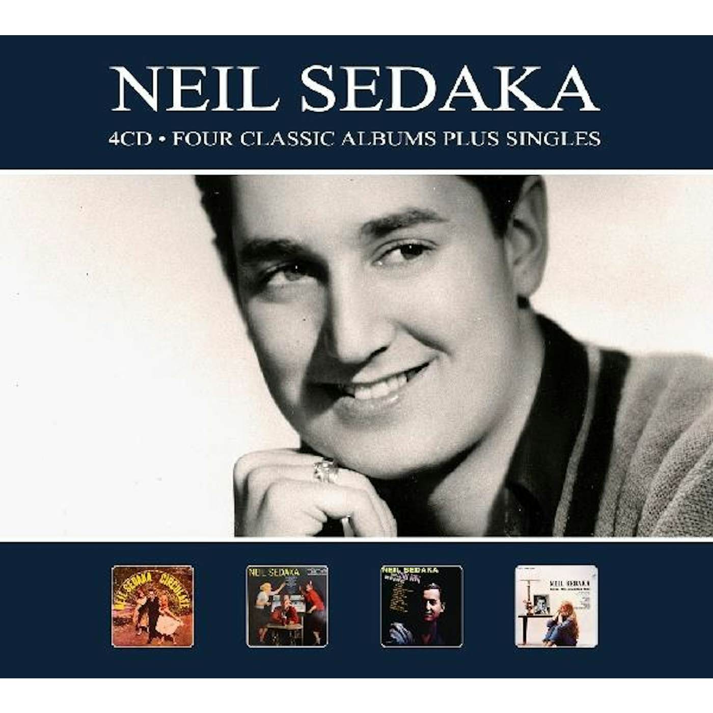 Neil Sedaka 4 CLASSIC ALBUMS PLUS SINGLES CD