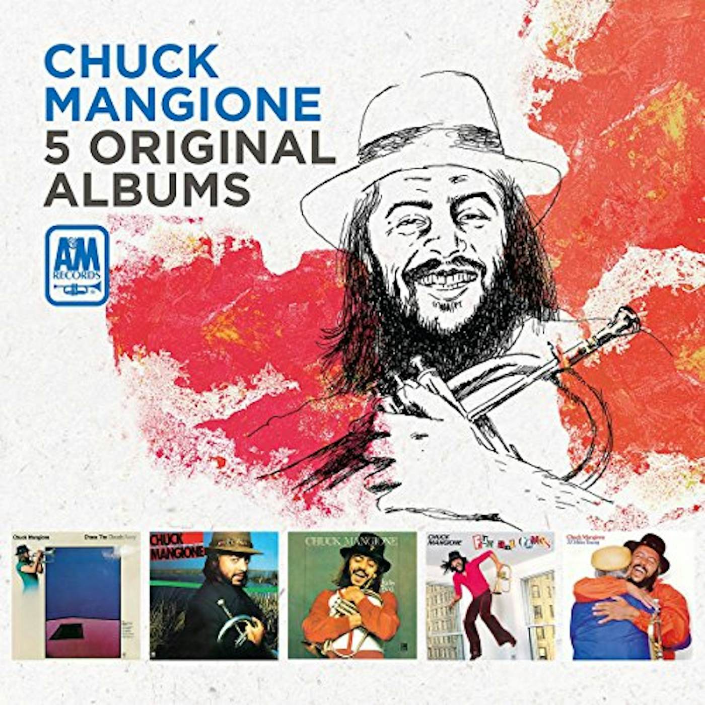 Chuck Mangione 5 ORIGINAL ALBUMS CD