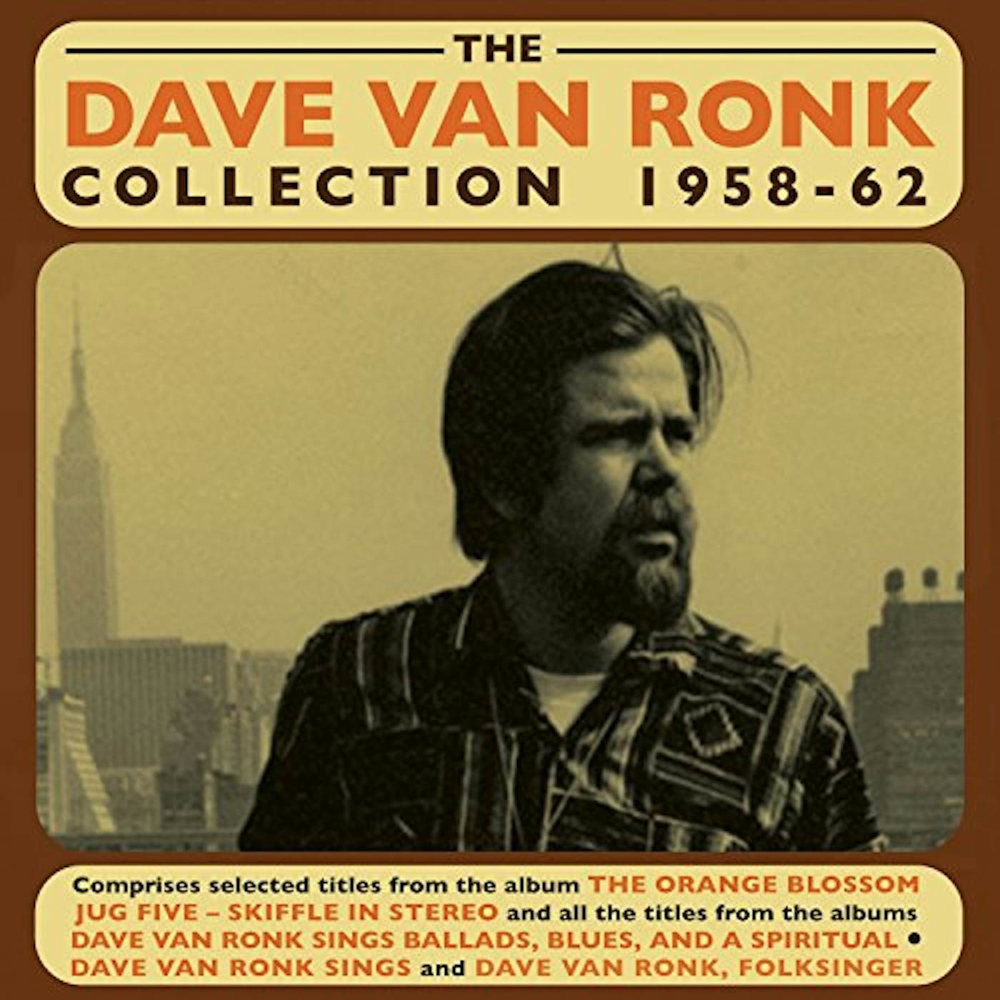 DAVE VAN RONK COLLECTION 1958-62 CD