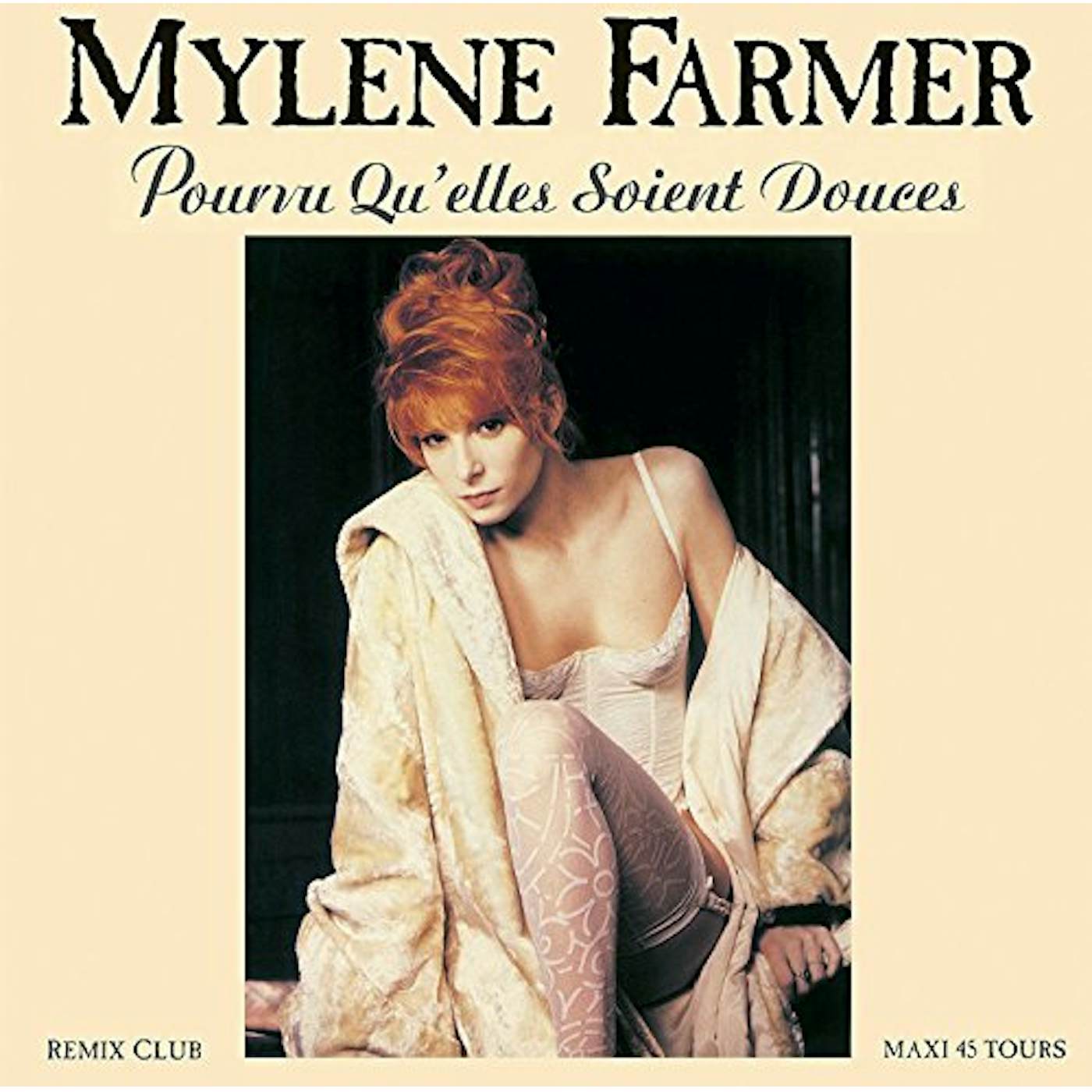 Mylène Farmer POURVU QU'ELLES SOLENT DOUCHES Vinyl Record