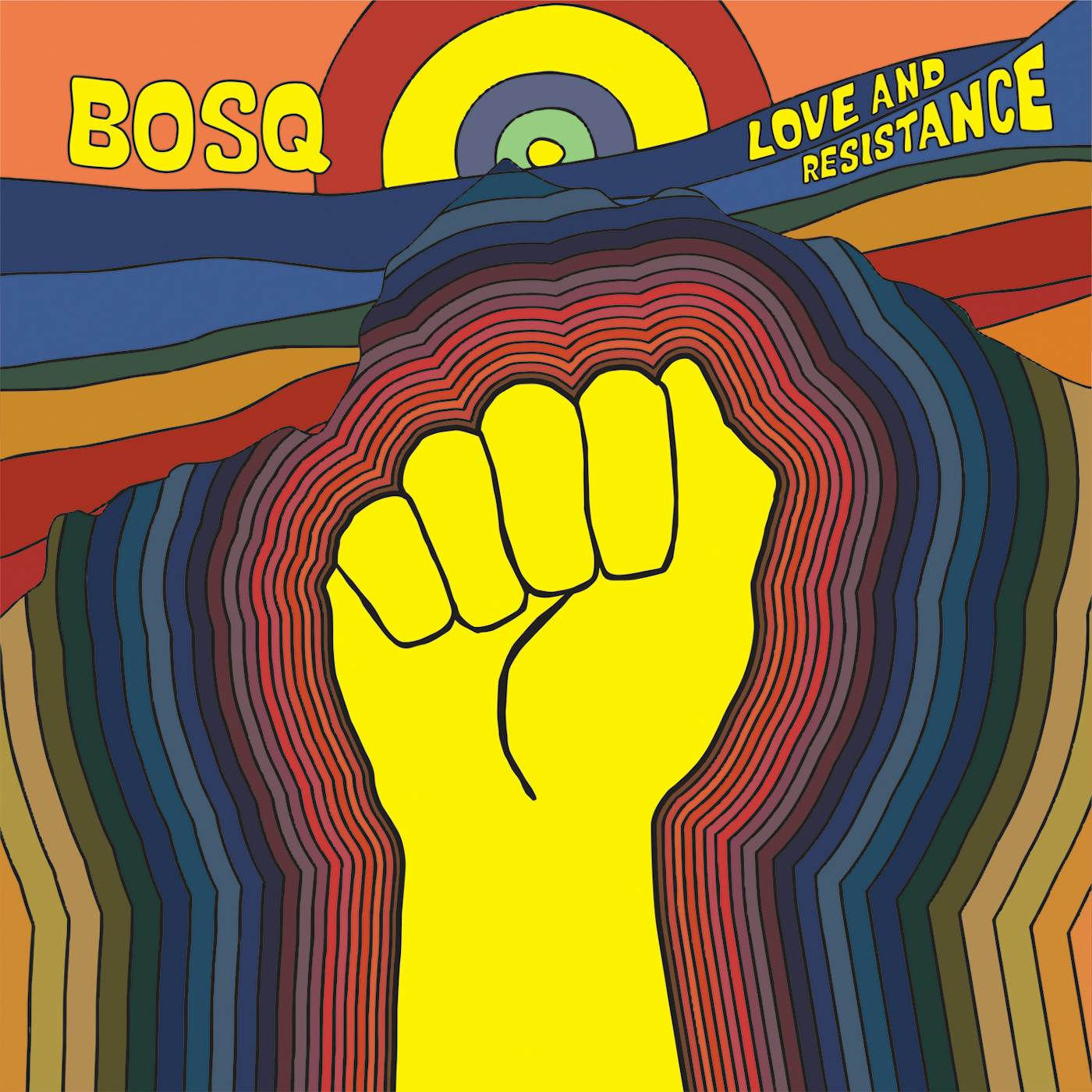Bosq Of Whiskey Barons LOVE & RESISTANCE CD