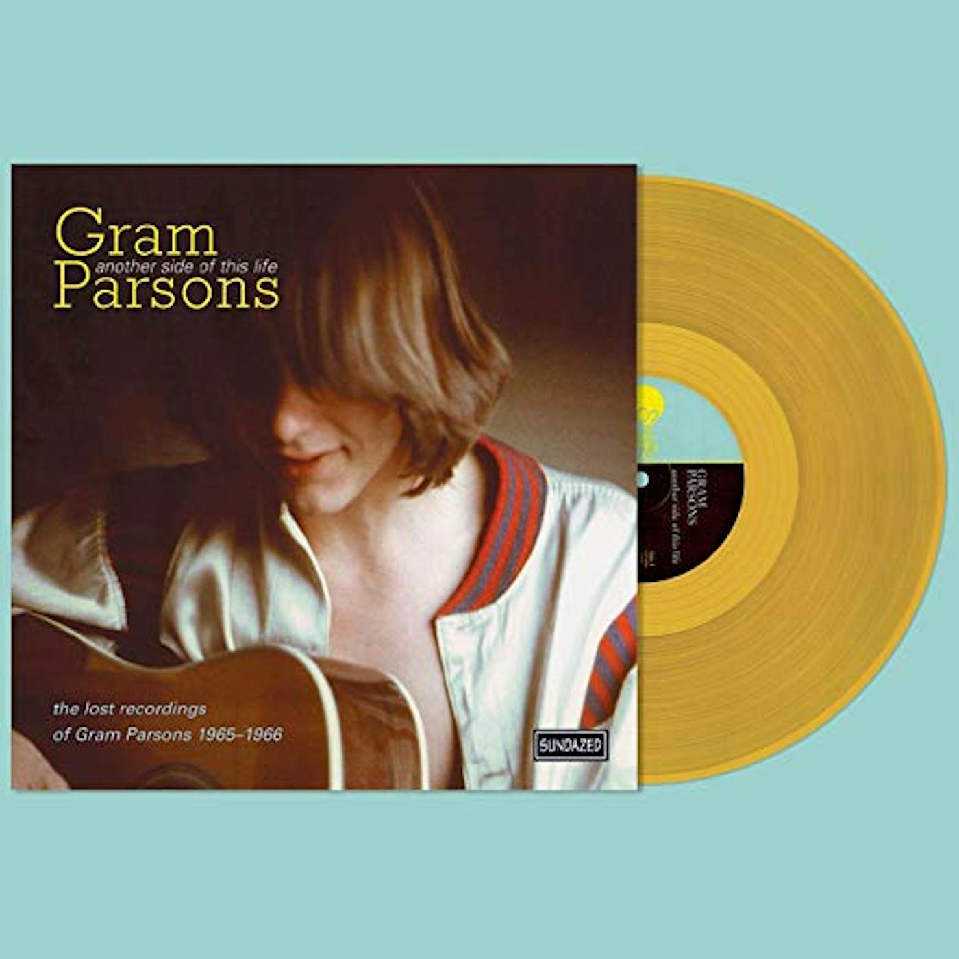 Gram Parsons ANOTHER SIDE OF THIS LIFE - Limited Edition Yellow Colored Vinyl Record