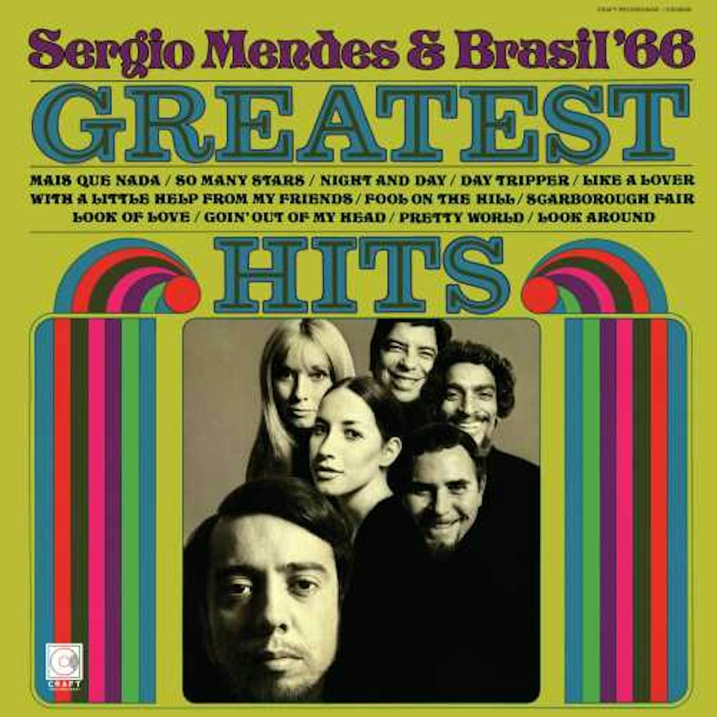 Sergio Mendes & Brasil '66 Greatest Hits Vinyl Record