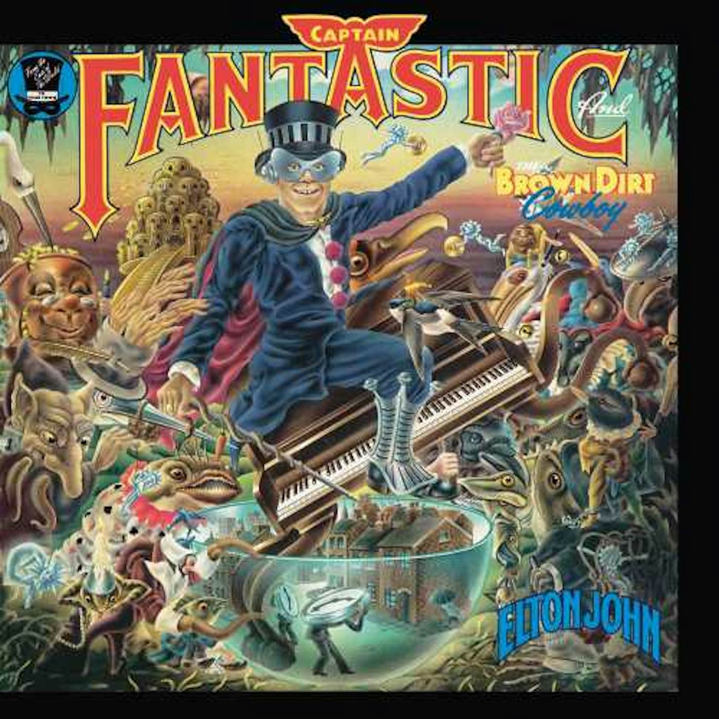 Elton John Captain Fantastic And The Brown Dirt Cowboy Vinyl Record