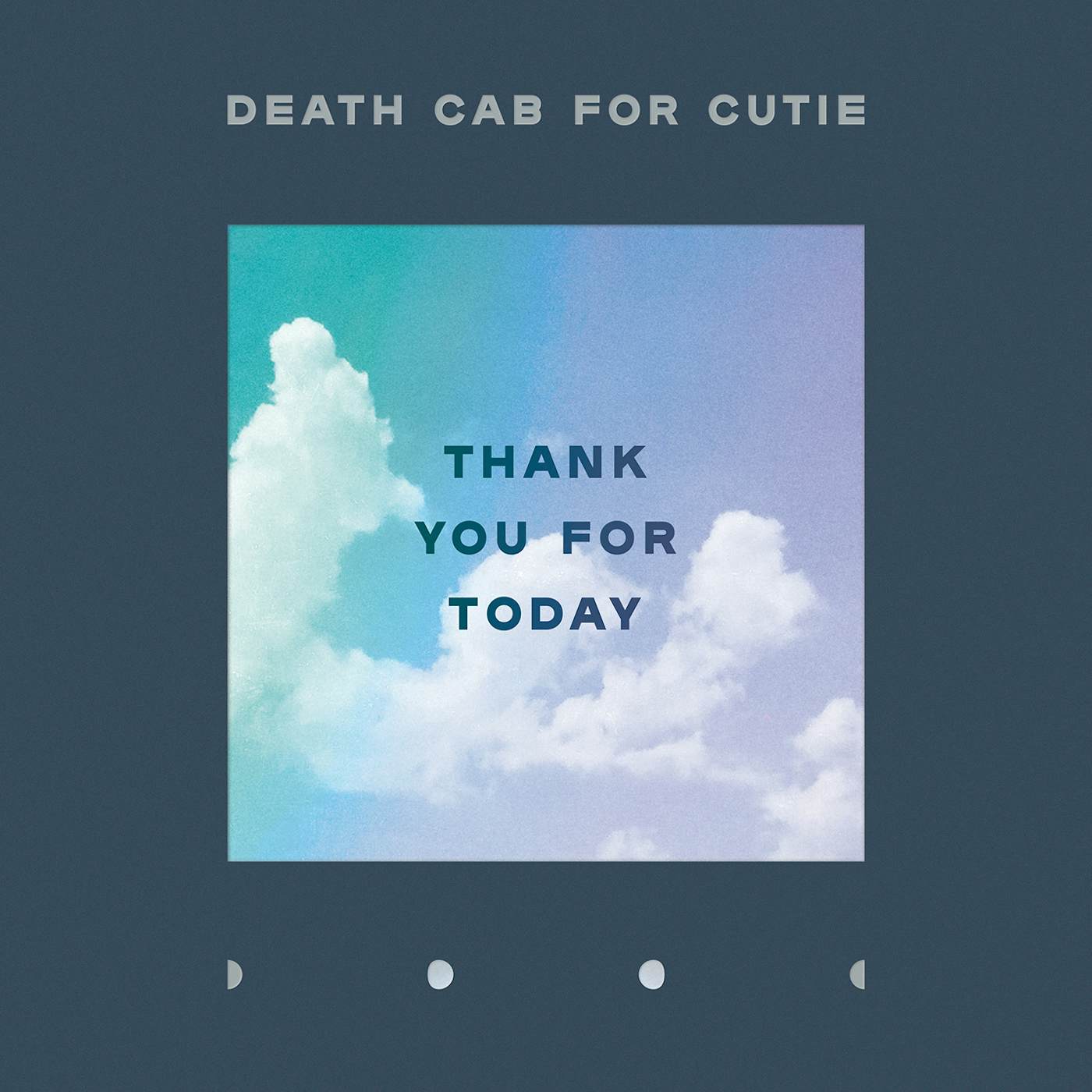 Death Cab for Cutie THANK YOU FOR TODAY CD