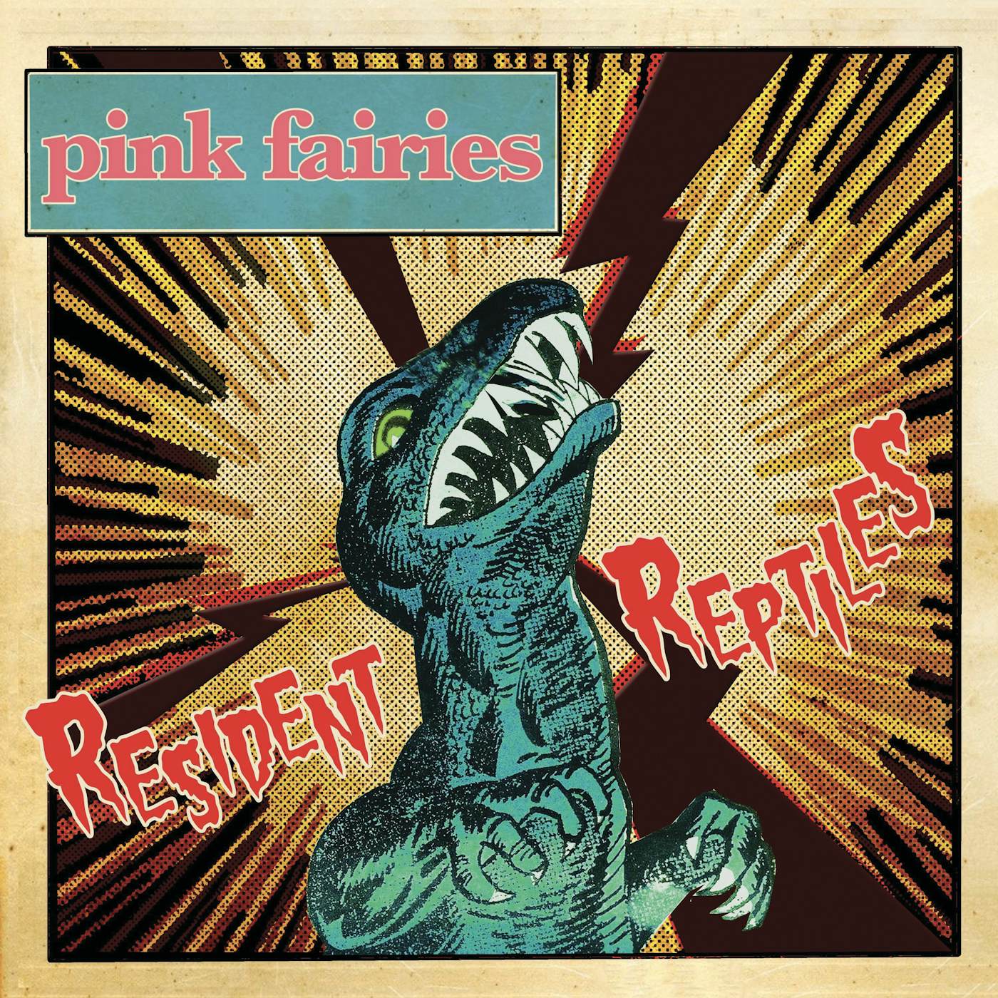 The Pink Fairies Resident Reptiles Vinyl Record