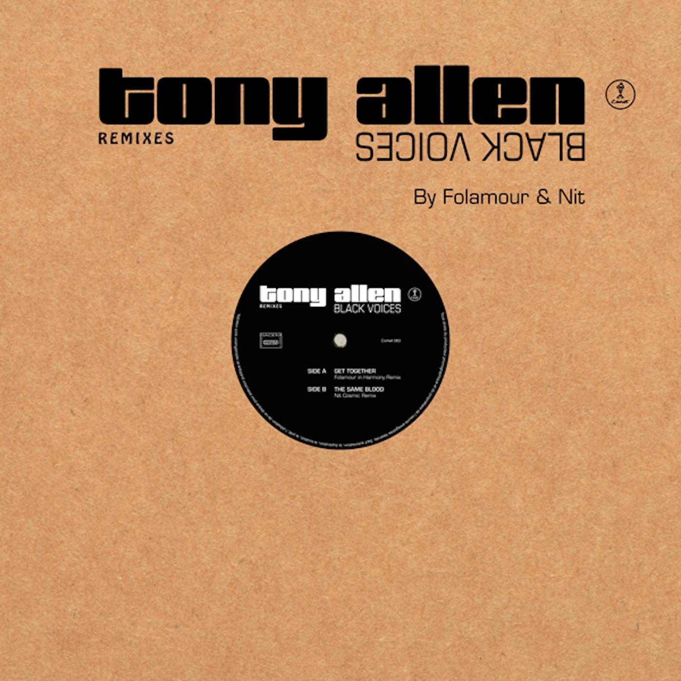 Tony Allen BLACK VOICES REMIXES Vinyl Record