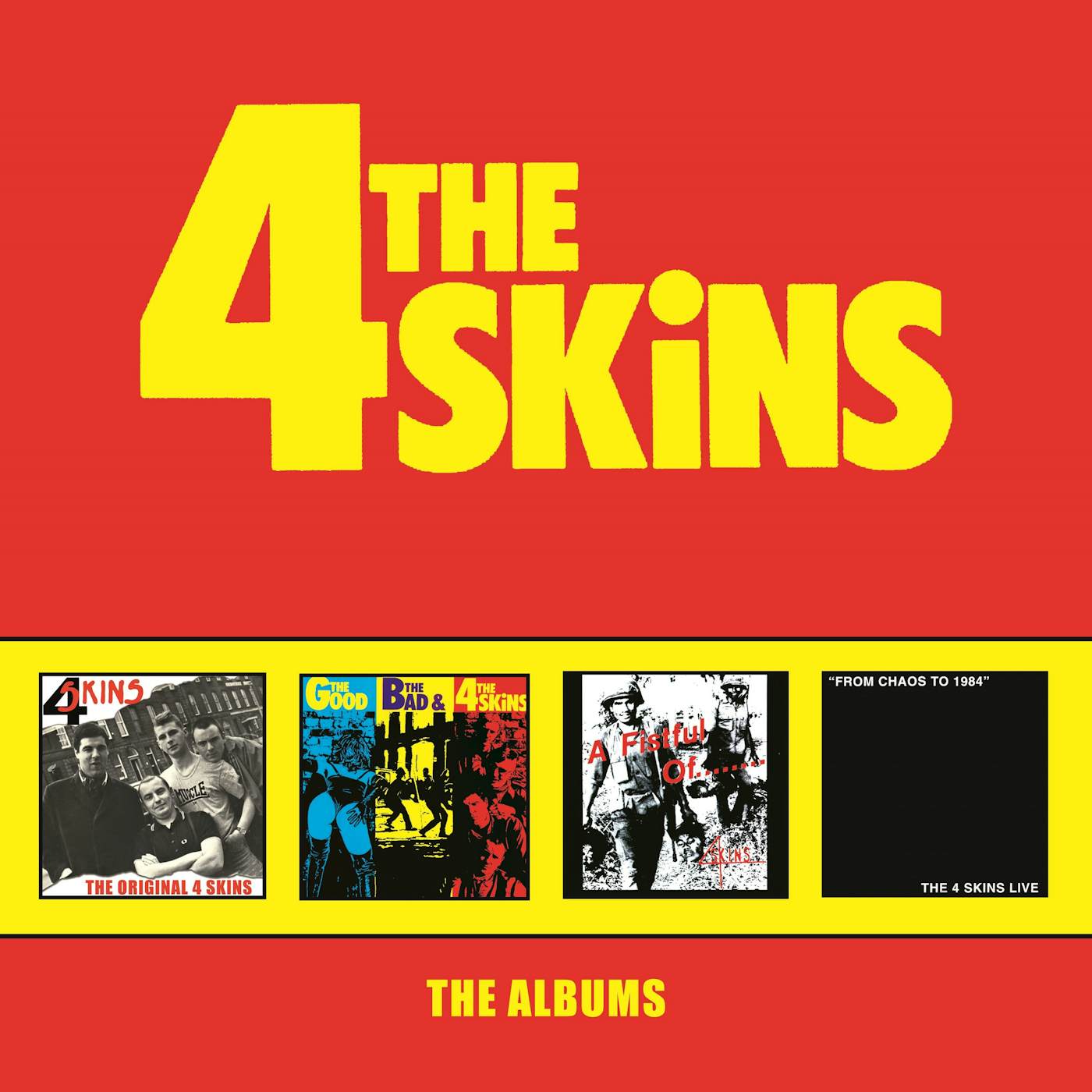 4 Skins ALBUMS CD