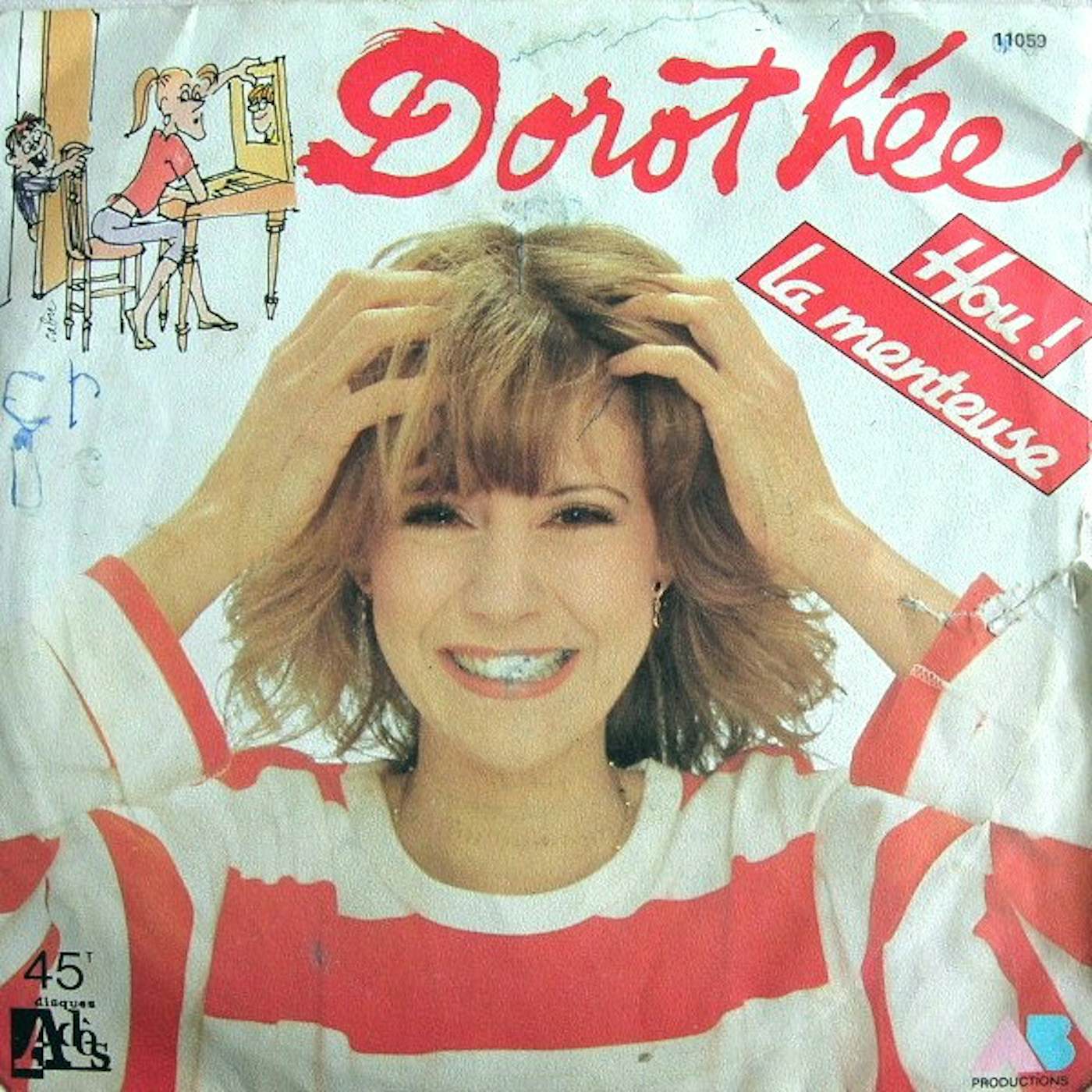 Dorothee HOU LA MENTEUSE Vinyl Record