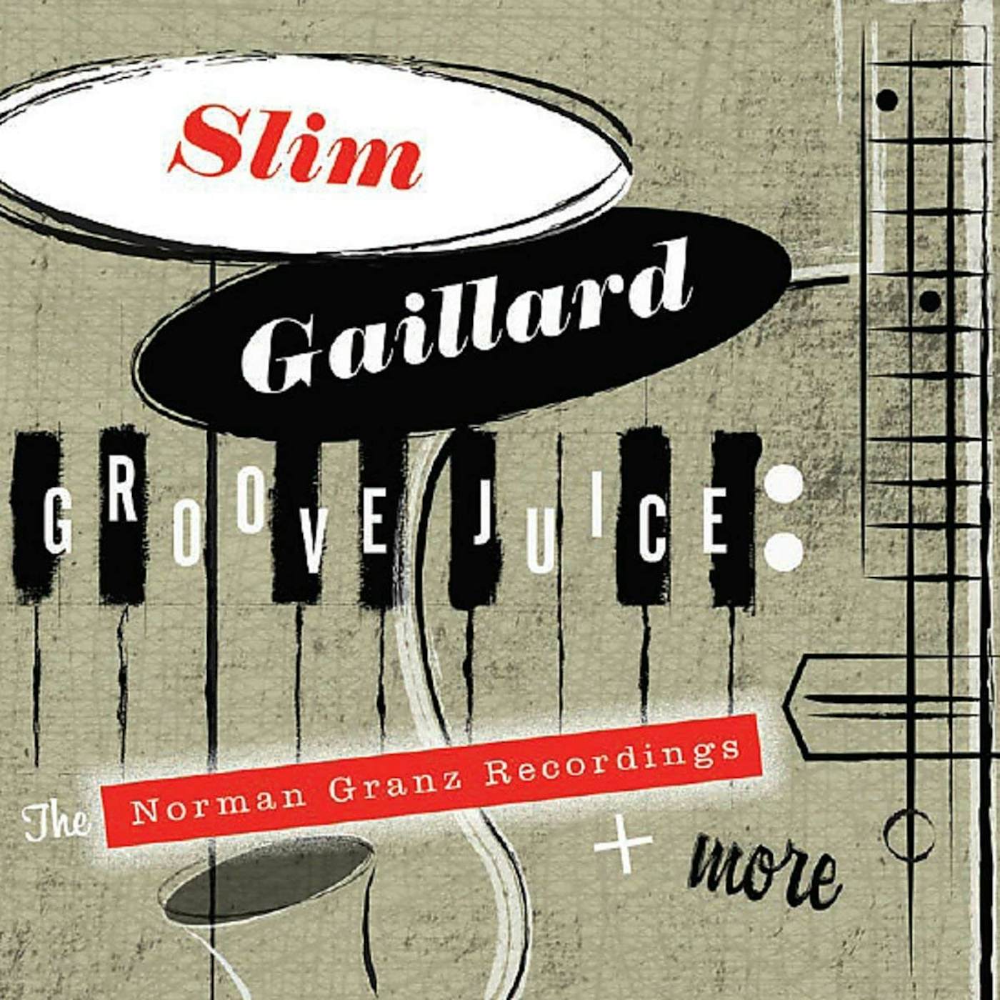 Slim Gaillard GROOVE JUICE: THE NORMAN GRANZ RECORDINGS + MORE (2 CD) CD