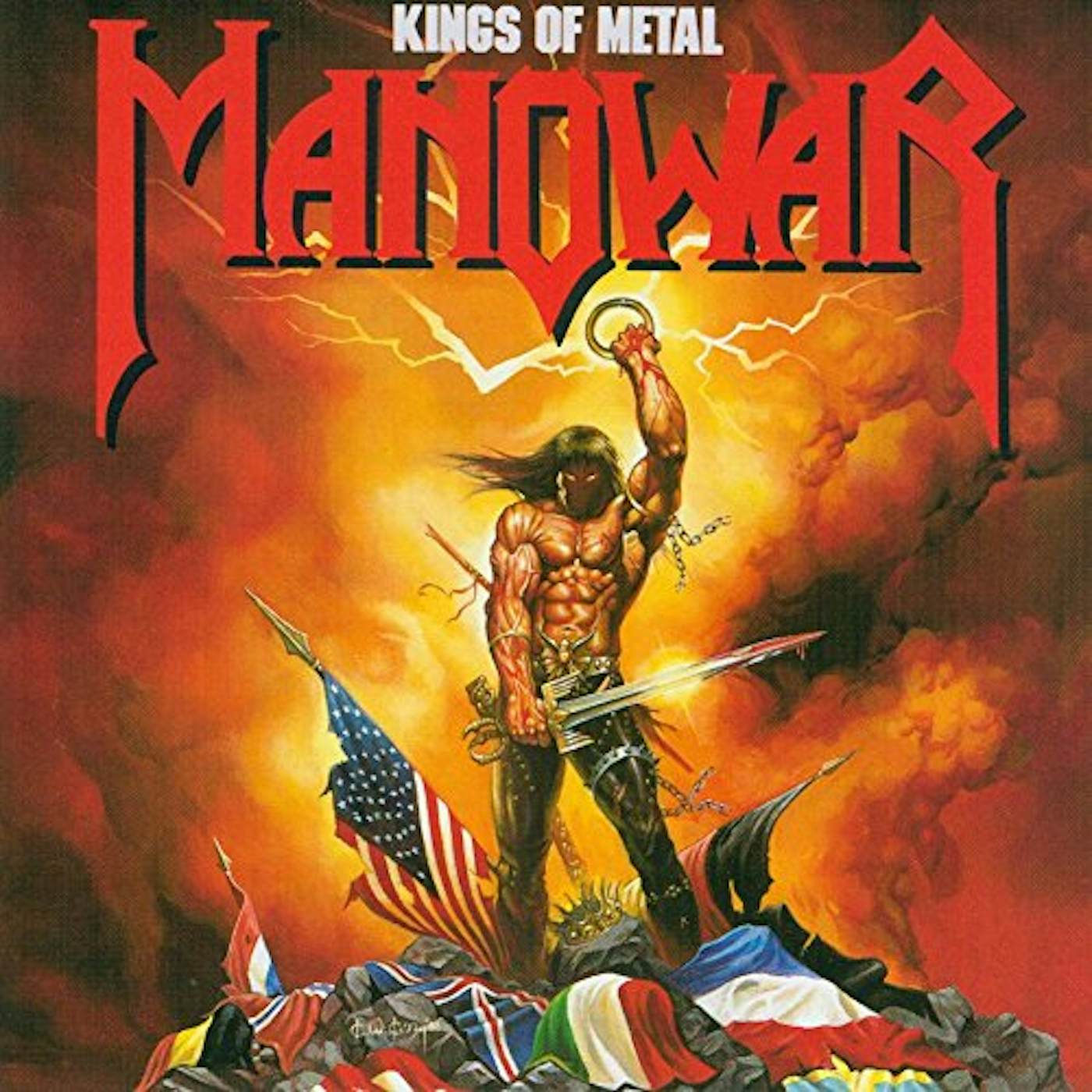 Manowar Kings Of Metal Vinyl Record