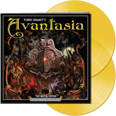 Avantasia THE METAL OPERA PT. I - Limited Edition Yellow Colored Double Vinyl Record