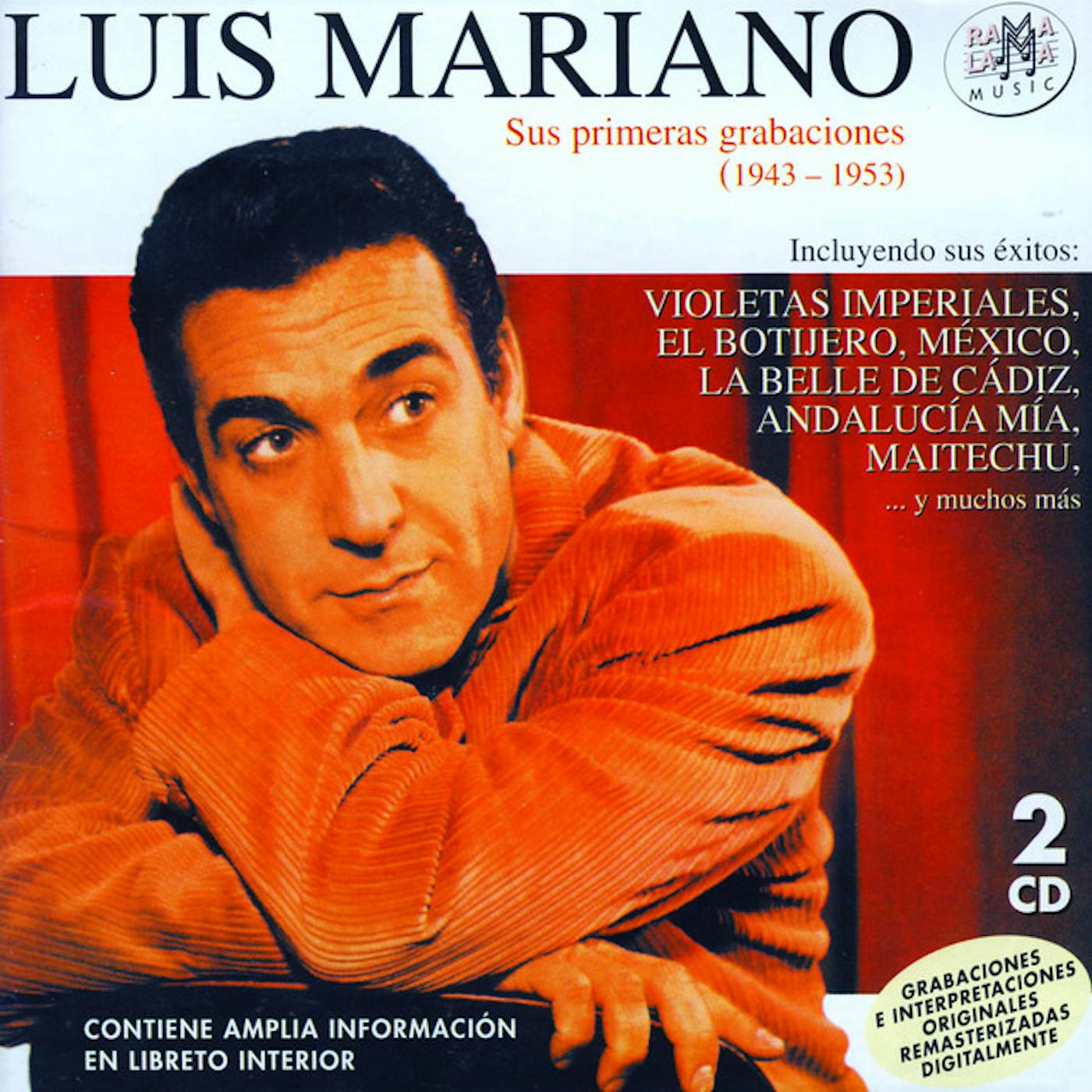 Luis Mariano SUS PRIMERAS GRABACIONES (1943-1953) CD