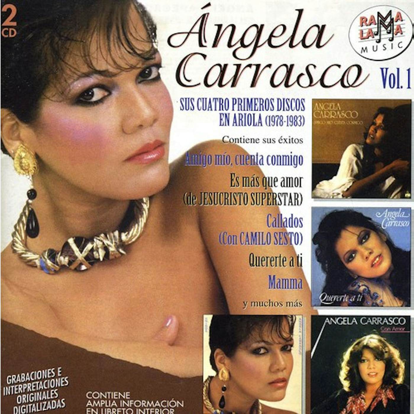 Angela Carrasco SUS CUATRO PRIMEROS DISCOS EN ARIOLA CD