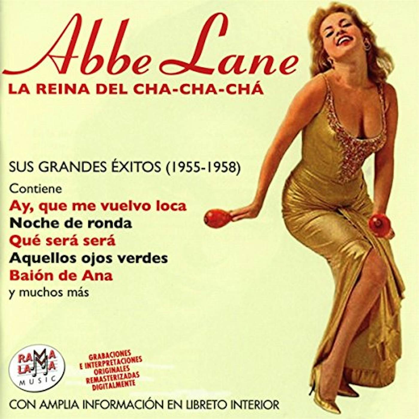 Abbe Lane LA REINA DEL CHA-CHA-CHA SUS GRANDES EXITOS 55-58 CD