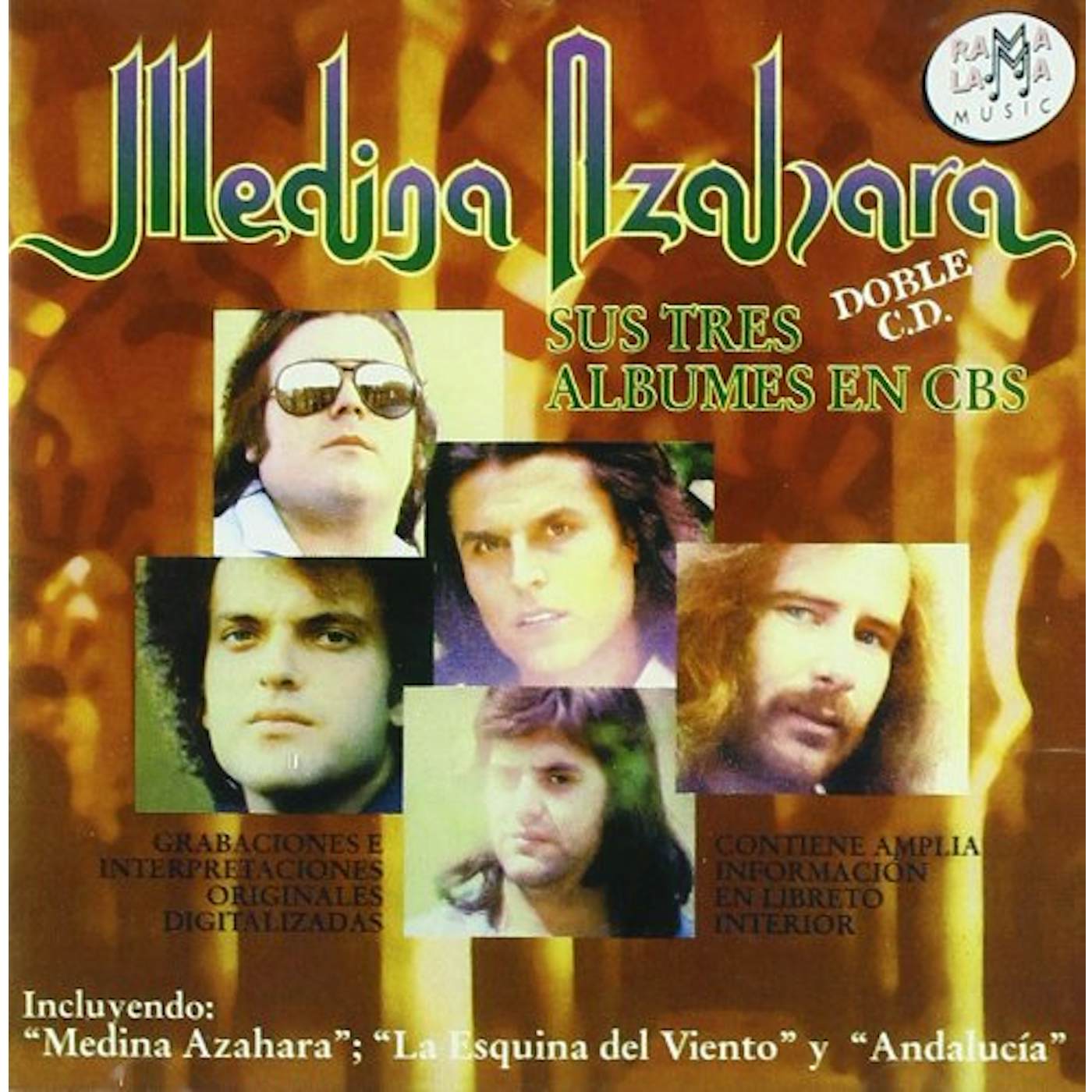 Medina Azahara SUS TRES ALBUMES EN CBS CD