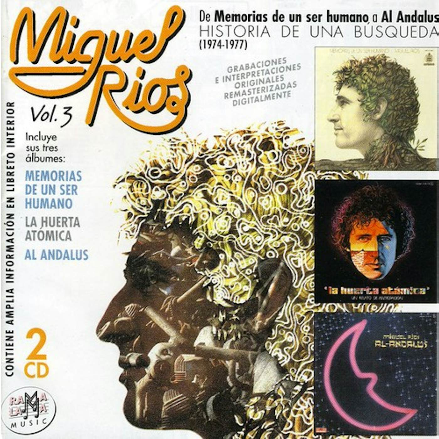 Miguel Ríos VOL 3: HISTORIA DE UNA BUSQUEDA (1974-1977) CD