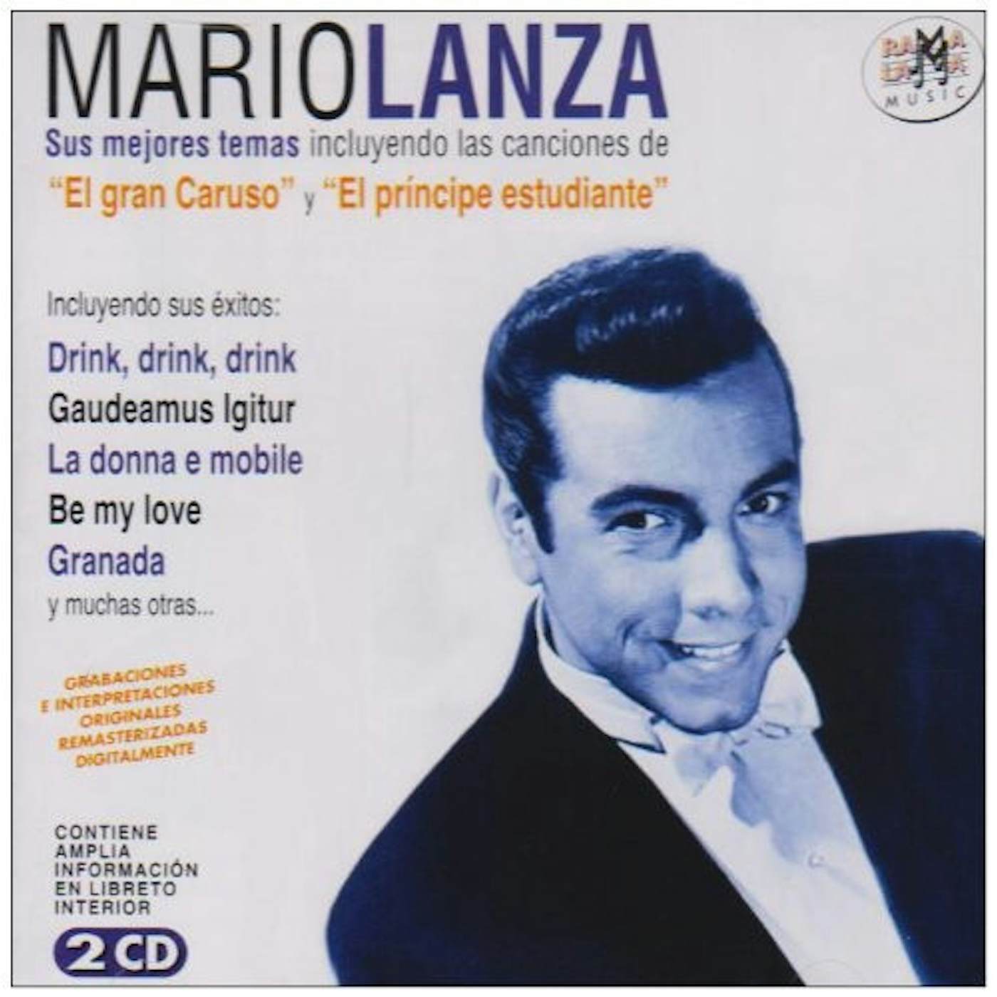 Mario Lanza SUS MEJORES TEMAS (1973-1981) CD