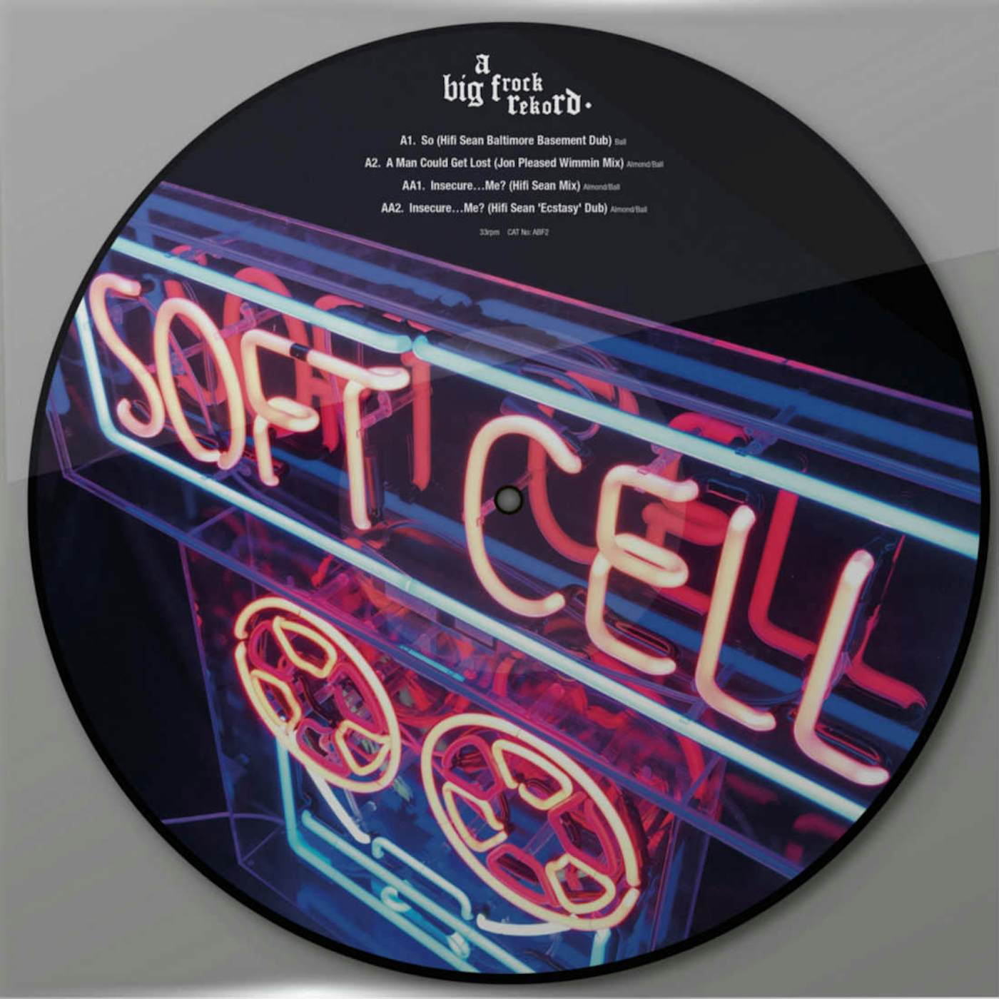 Soft Cell 2018 CLUB REMIXES (HIFI SEAN / JON PLEASED WIMMIN) Vinyl Record