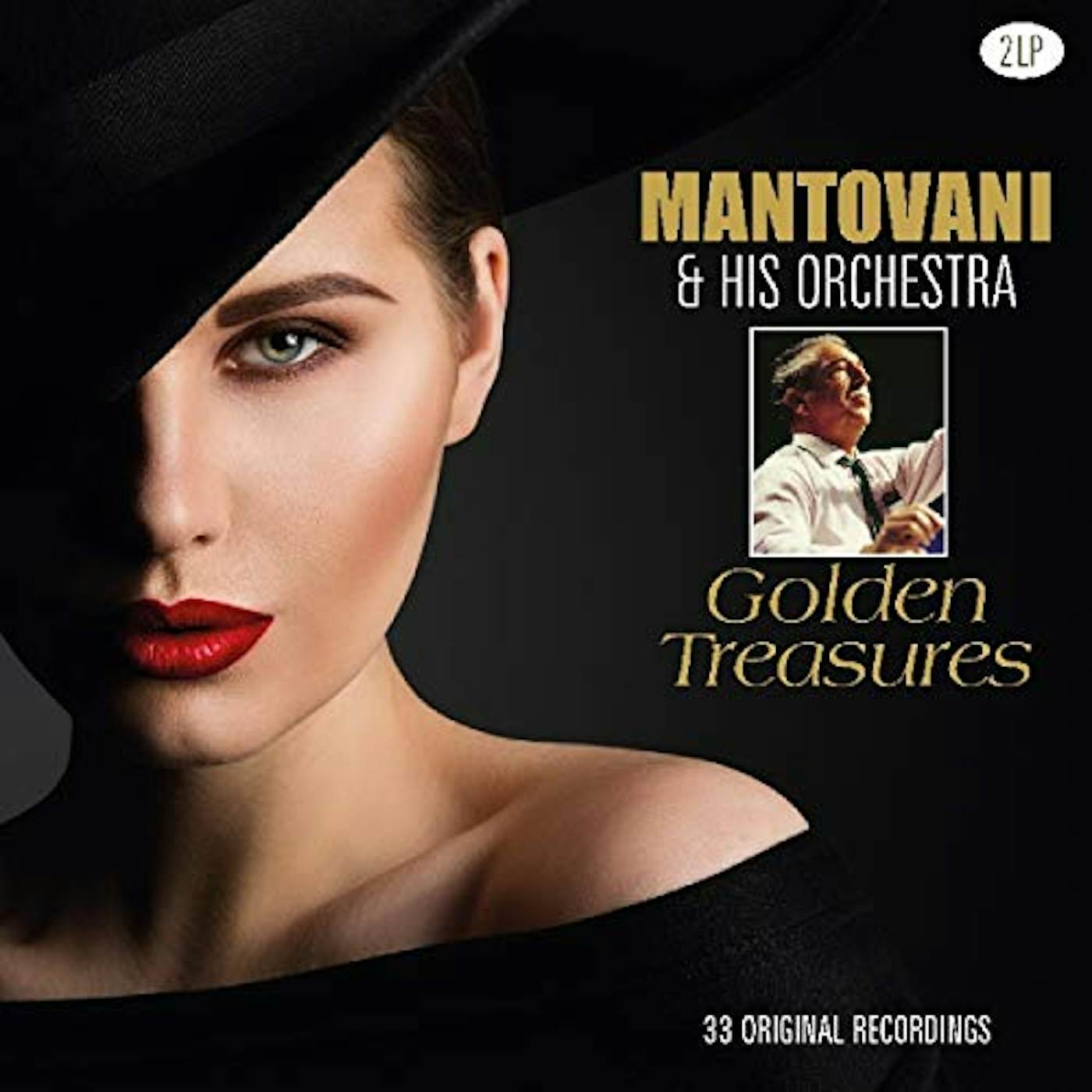 Mantovani & His Orchestra GOLDEN TREASURES Vinyl Record
