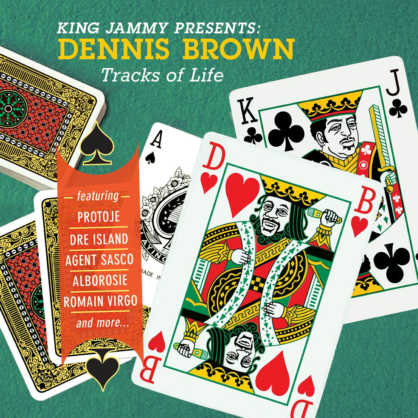 King Jammy Presents: Dennis Brown Tracks Of Life Vinyl Record