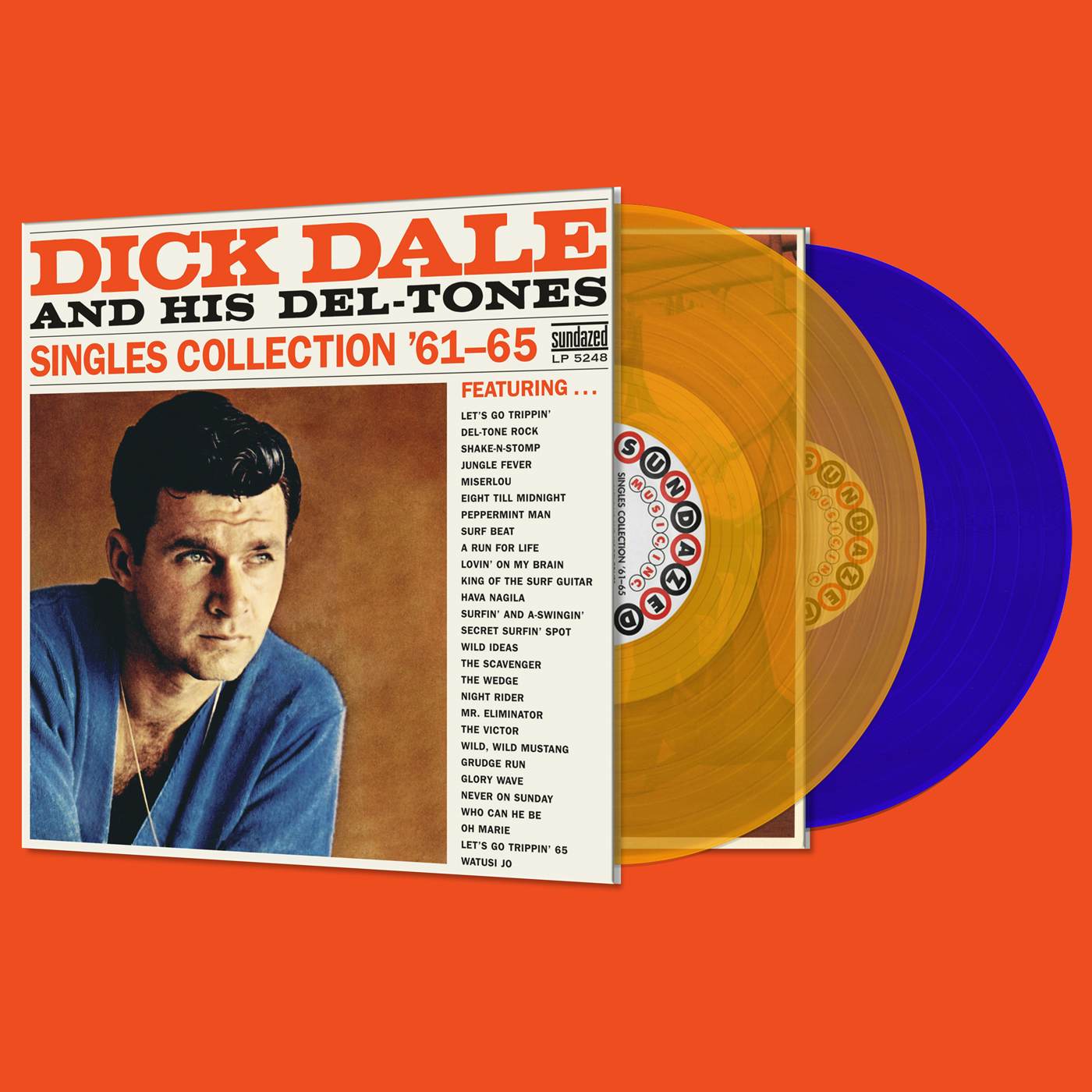 Dick Dale & His Del-Tones SINGLES COLLECTION '61-65 Vinyl Record