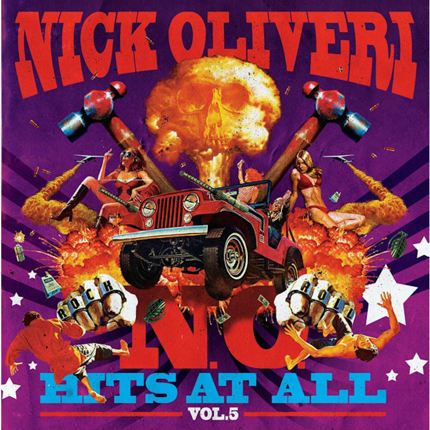 Nick Oliveri N.O. HITS AT ALL 5 Vinyl Record