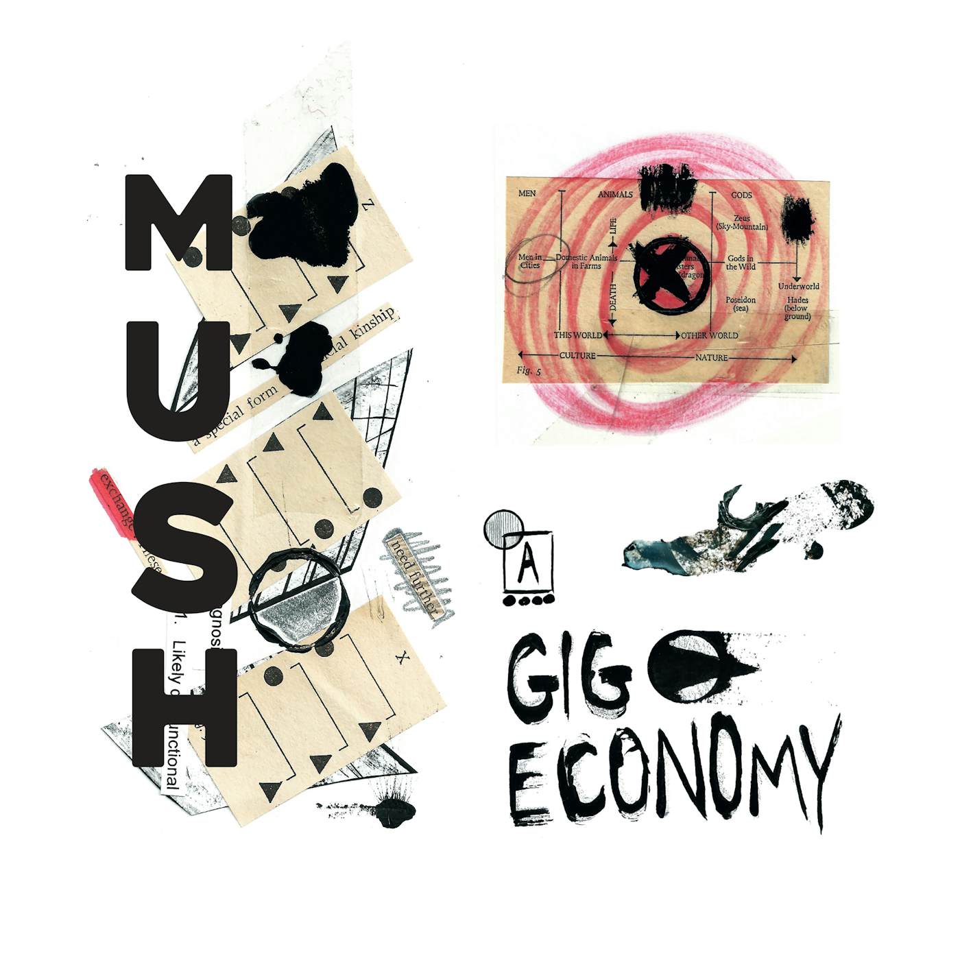 Mush GIG ECONOMY Vinyl Record