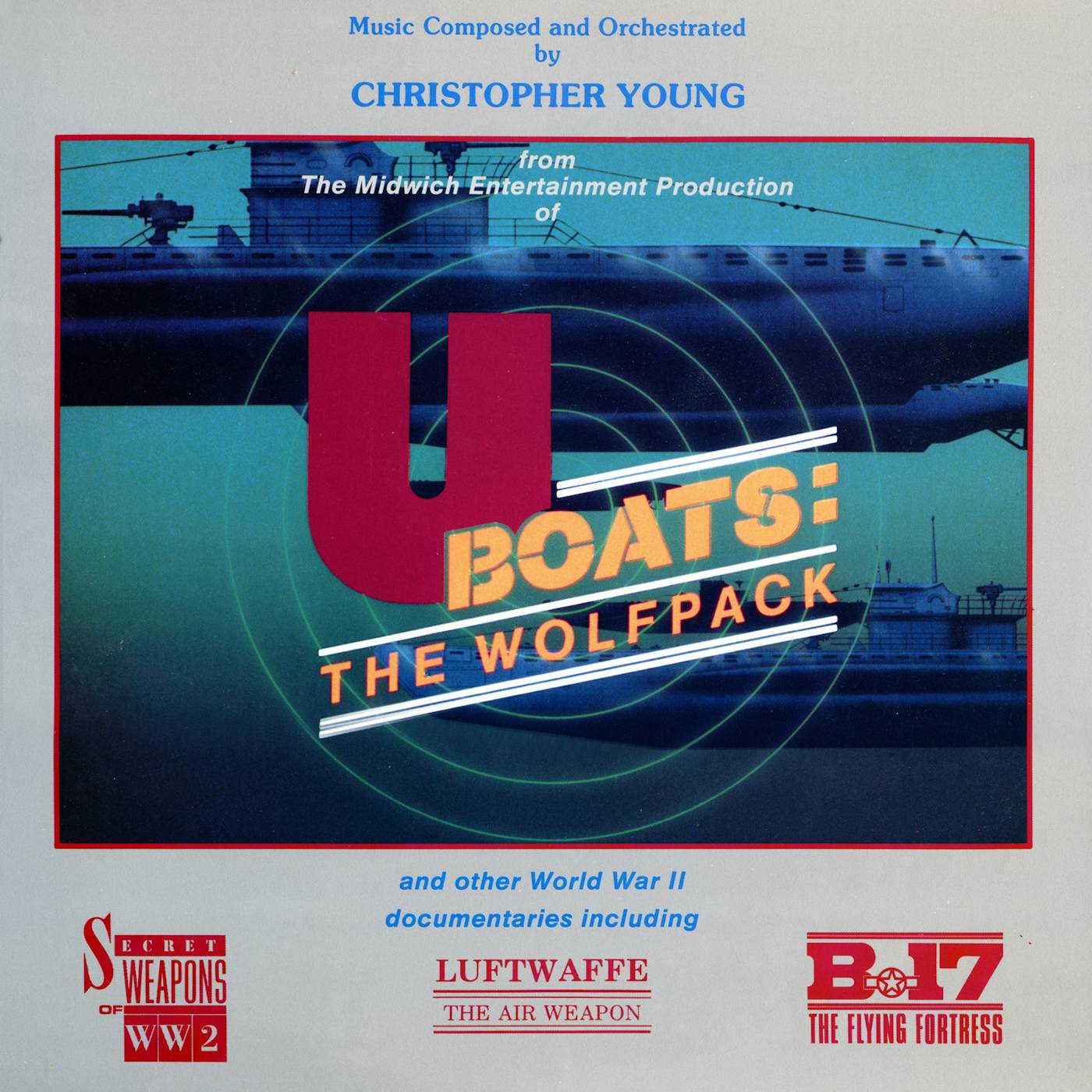 Christopher Young U-BOATS: WOLFPACK AND OTHER DOCUMENTARIES Vinyl Record