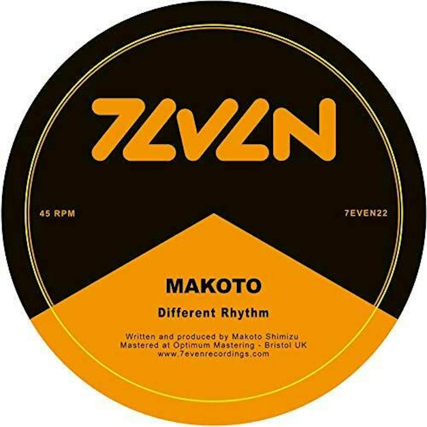 Makoto DIFFERENT RHYTHM / WHAT DO YOU WANT Vinyl Record