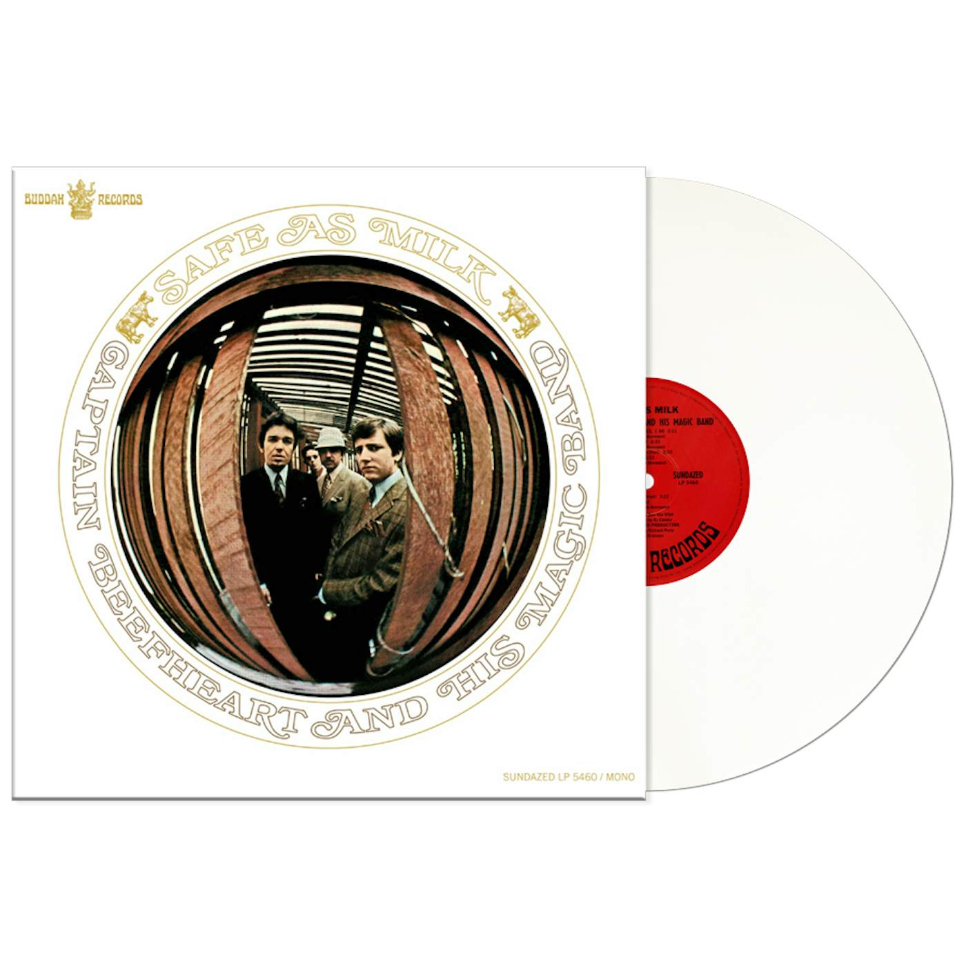 Captain Beefheart & His Magic Band SAFE AS MILK - Limited Edition White Colored Vinyl Record