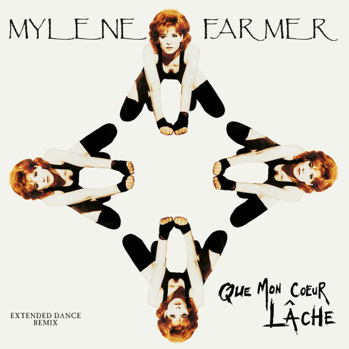 Mylène Farmer QUE MON COEUR LACHE Vinyl Record