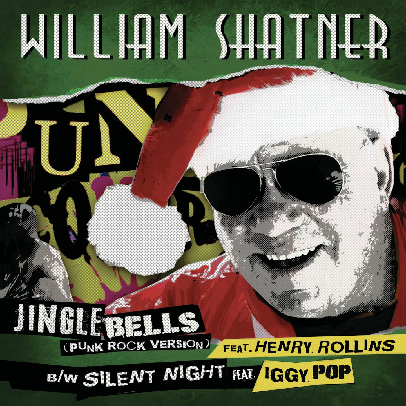 William Shatner JINGLE BELLS (PUNK ROCK VERSION) Vinyl Record