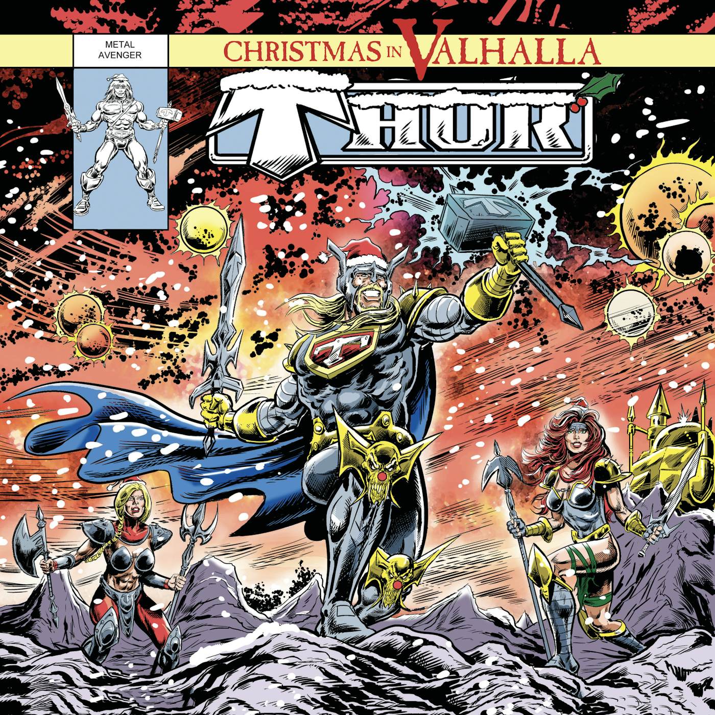 Thor CHRISTMAS IN VALHALLA CD