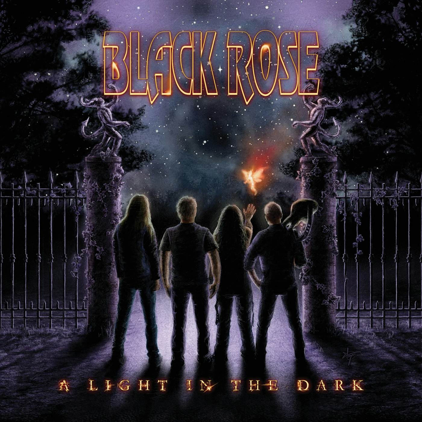 Black Rose LIGHT IN THE DARK CD