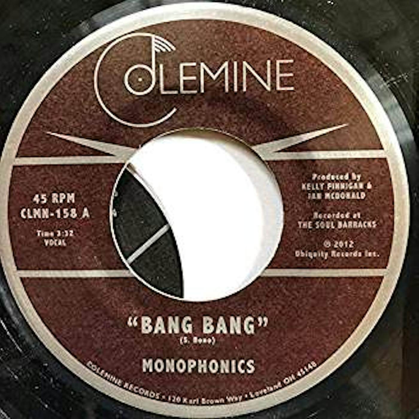 Monophonics BANG BANG / THINKING BLACK Vinyl Record