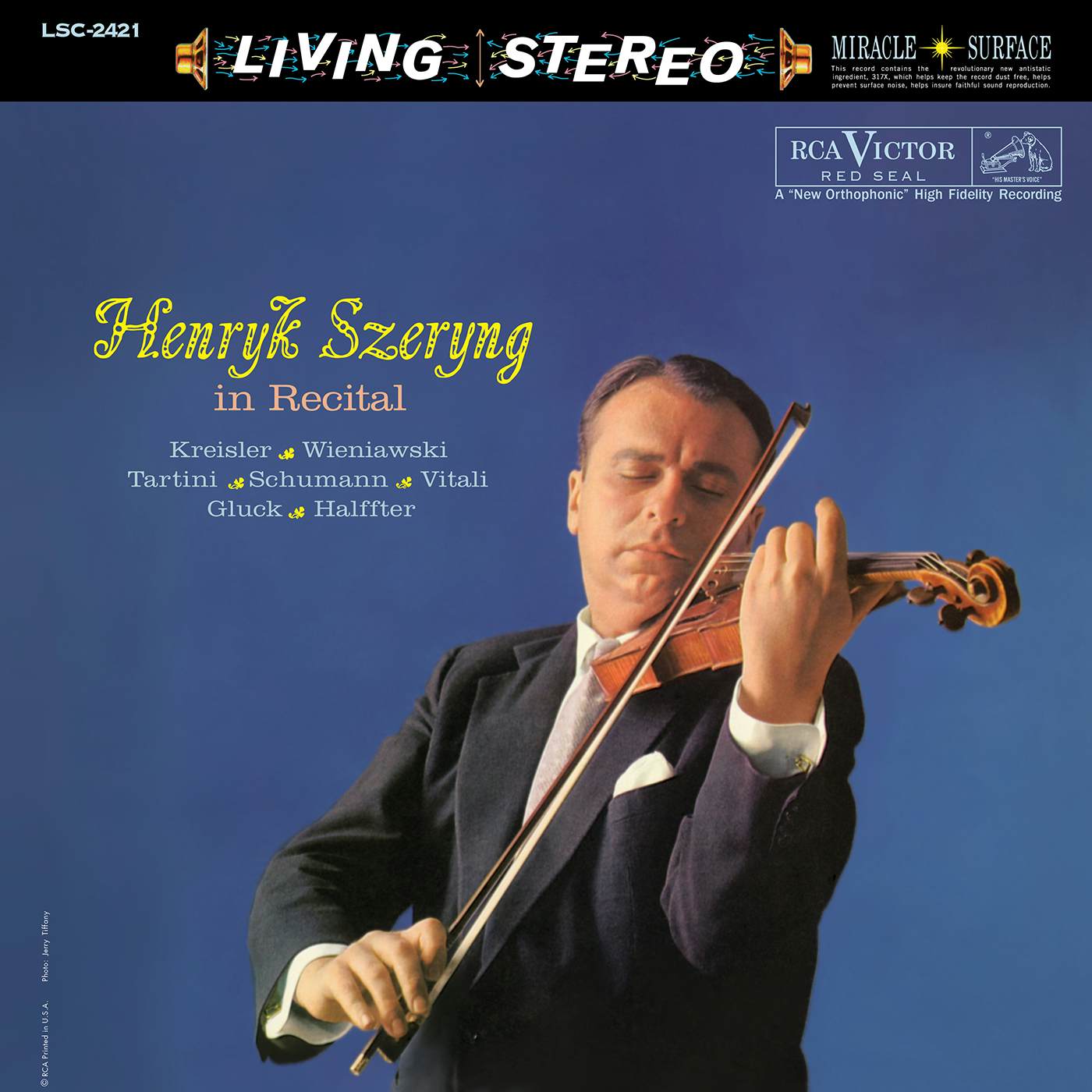 Henryk Szeryng in Recital Vinyl Record