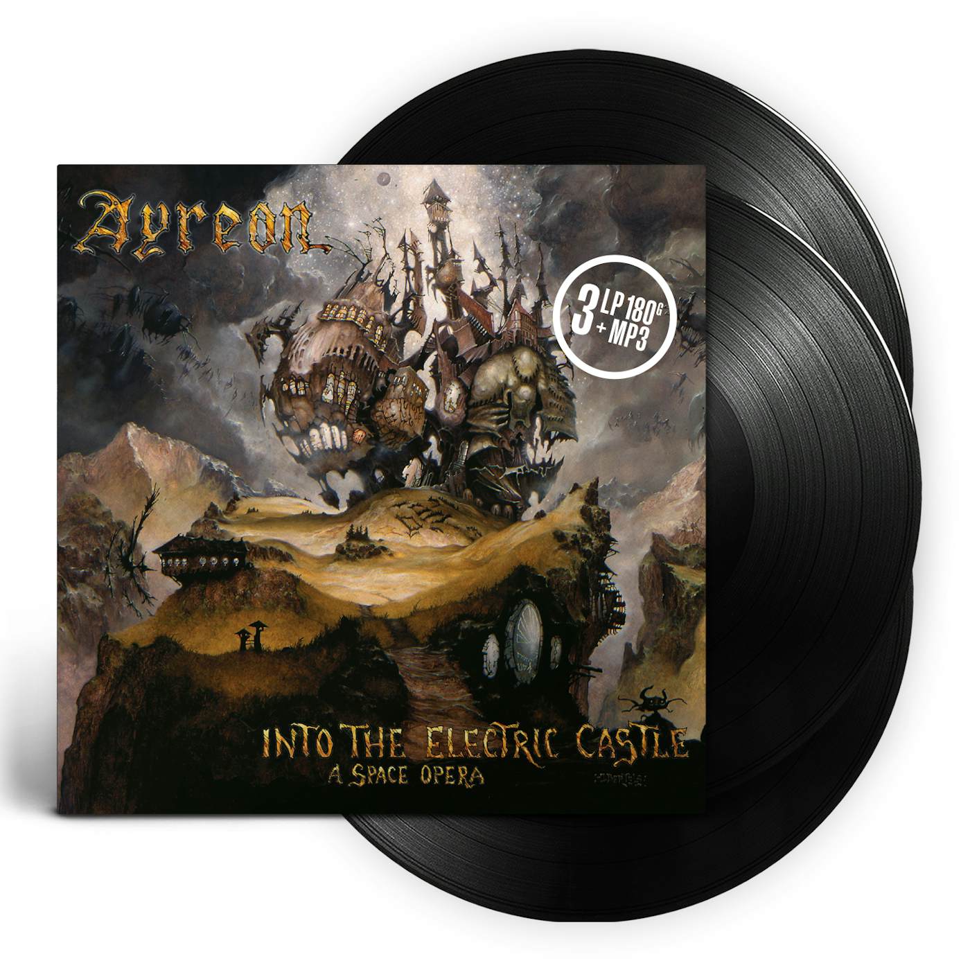 Ayreon Into The Electric Castle Vinyl Record