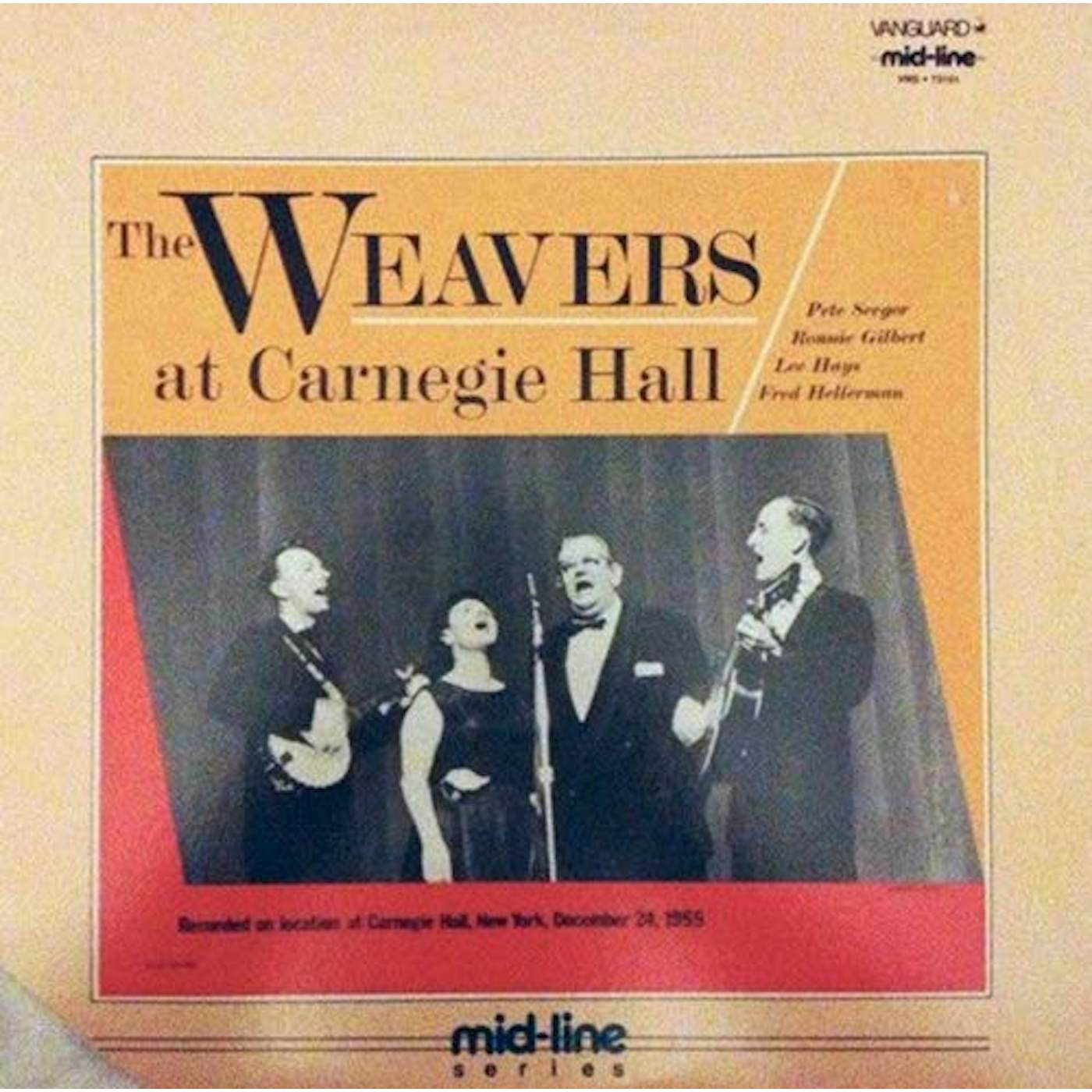 Weavers AT CARNEGIE HALL COMPLETE CD