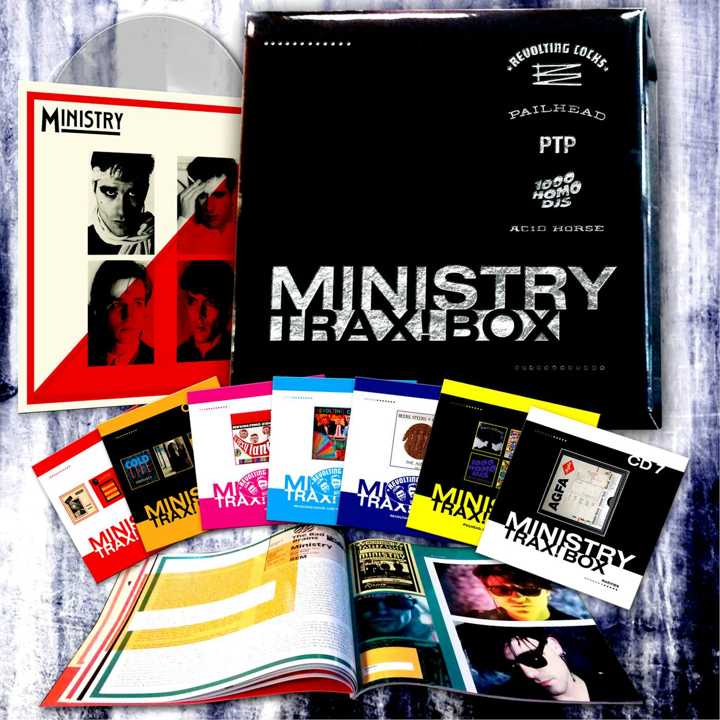 Ministry TRAX BOX CD